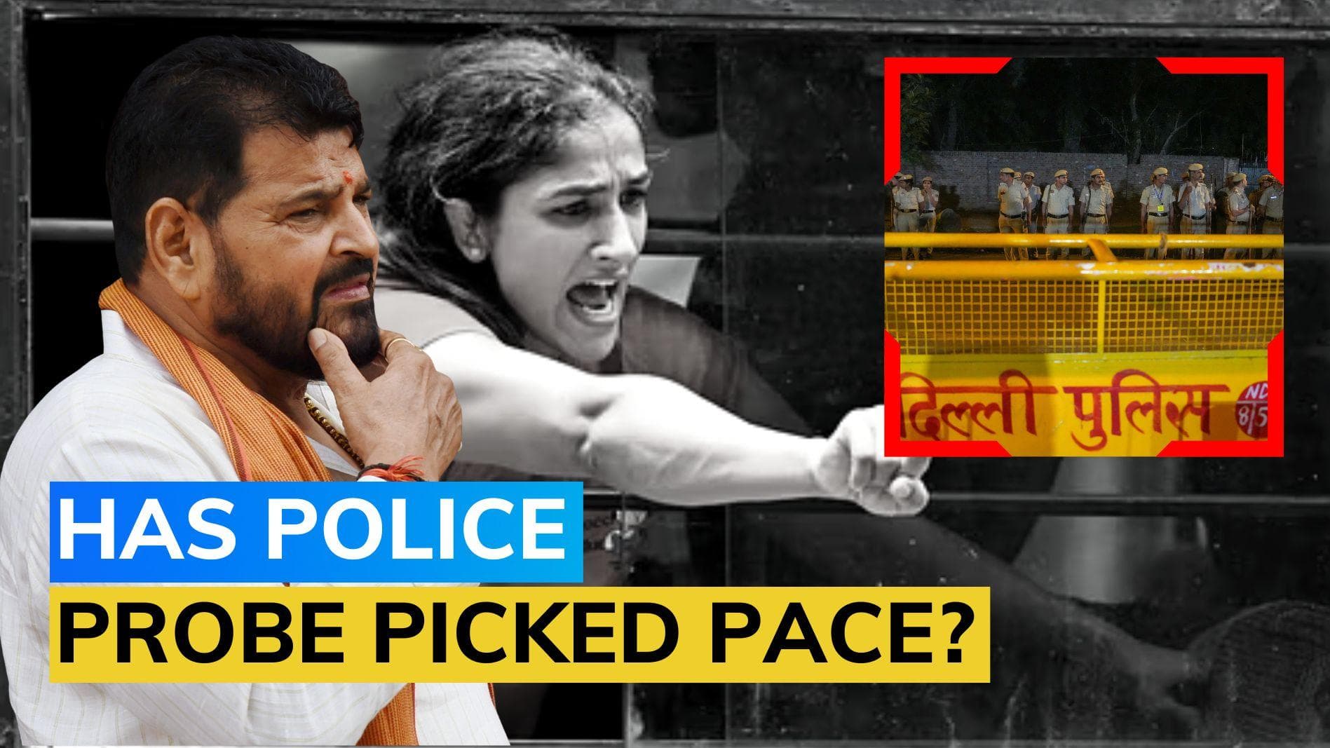 Wrestlers Protest: Police seek proof from 2 wrestlers in Brij Bhushan's case