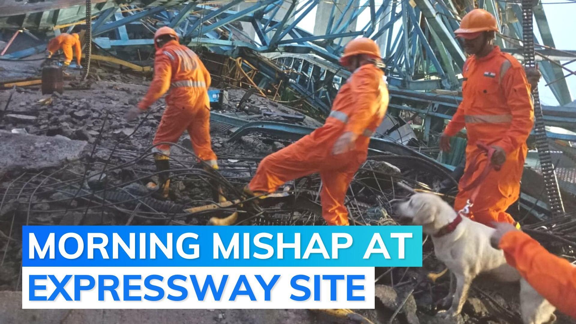 Crane crashes at construction site in Thane, 15 workers killed