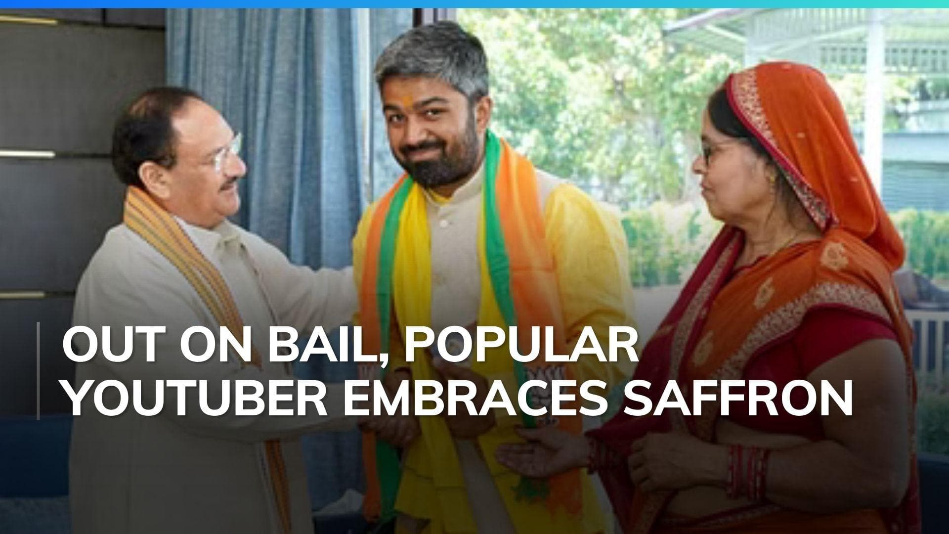 Manish Kashyap, controversial YouTuber from Bihar, joins BJP 