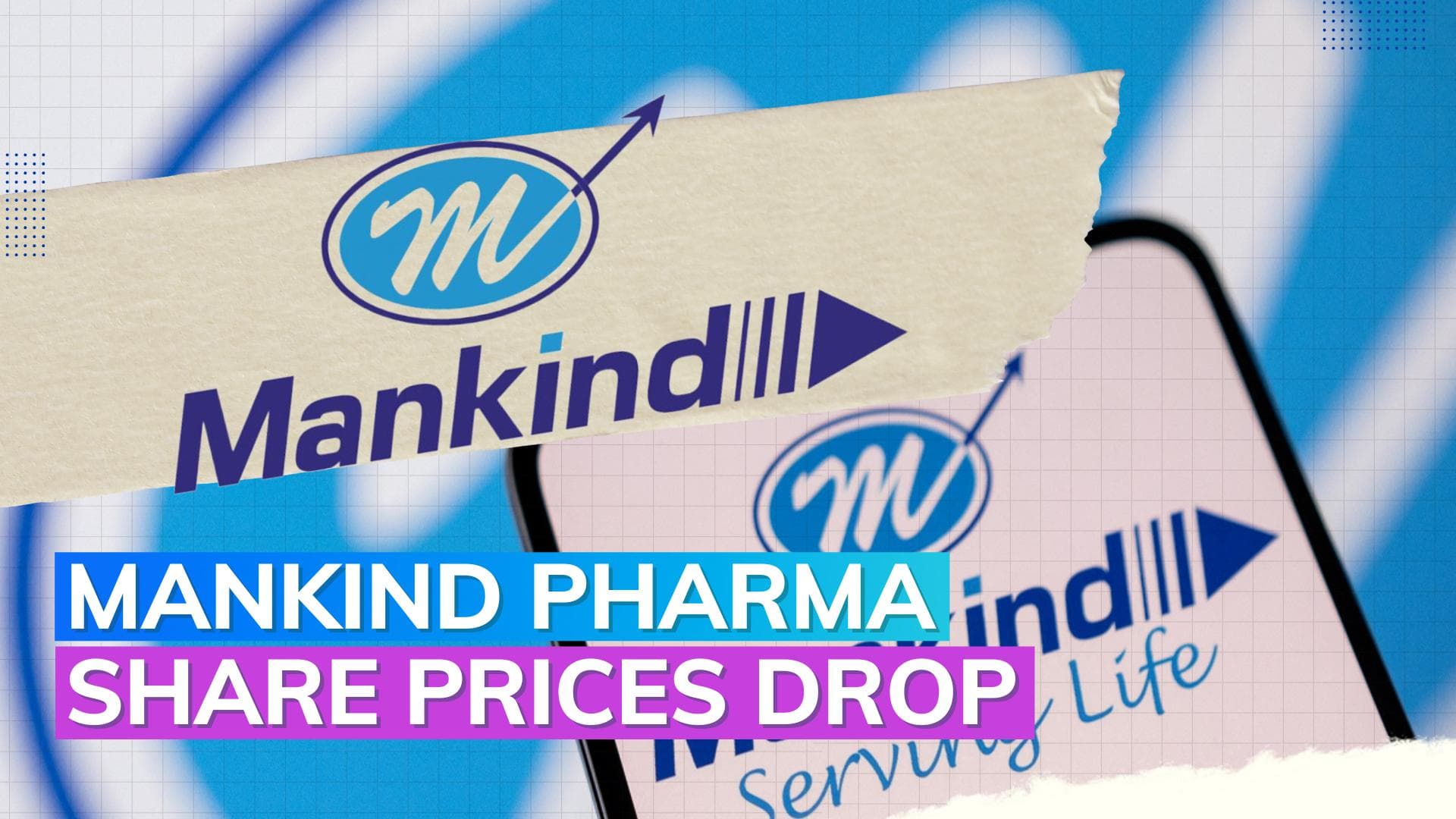I-T dept searches Mankind Pharma's Delhi office, share price drops 5.5%