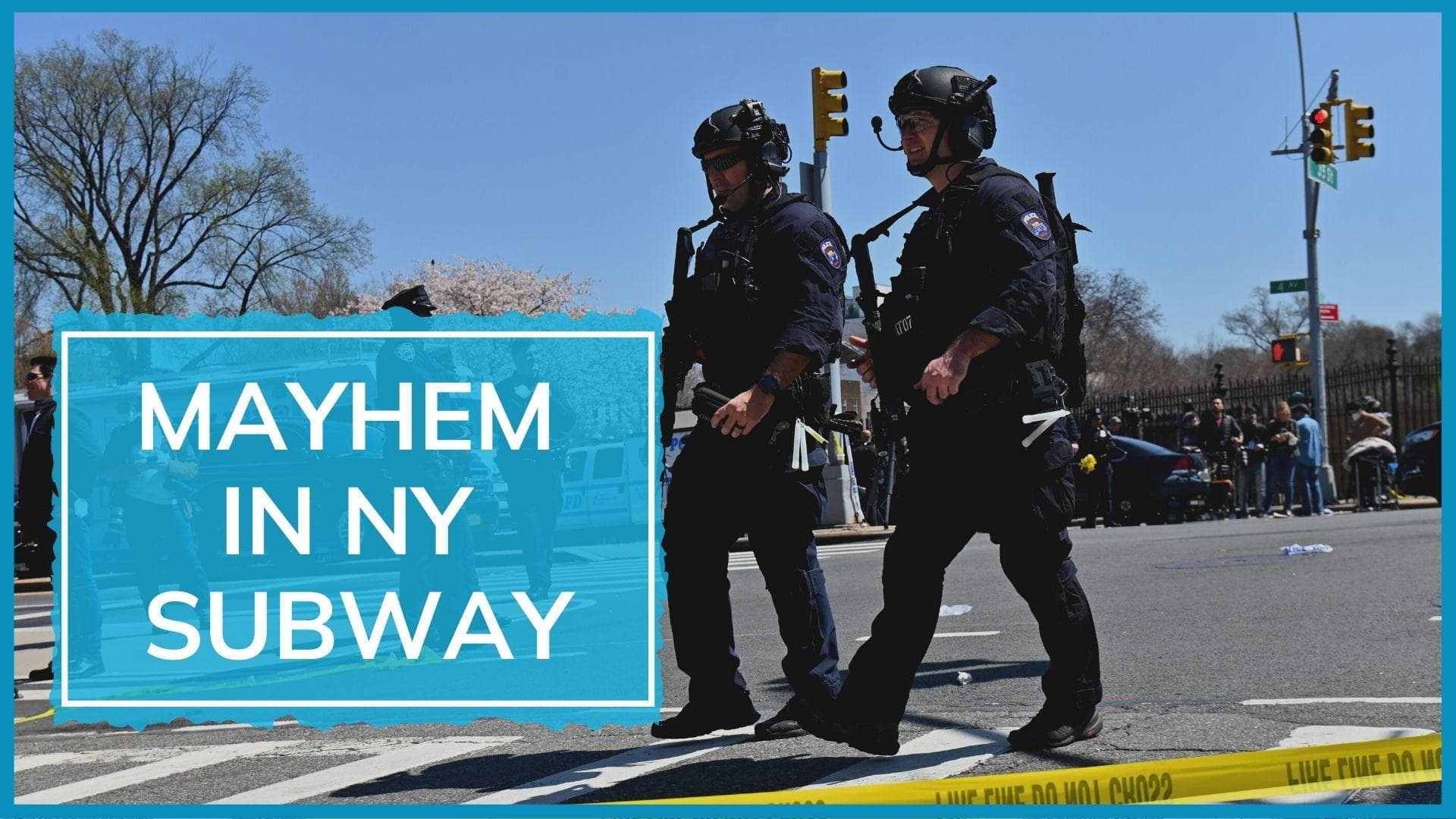 New York: 10 people shot, 6 more injured in subway firing