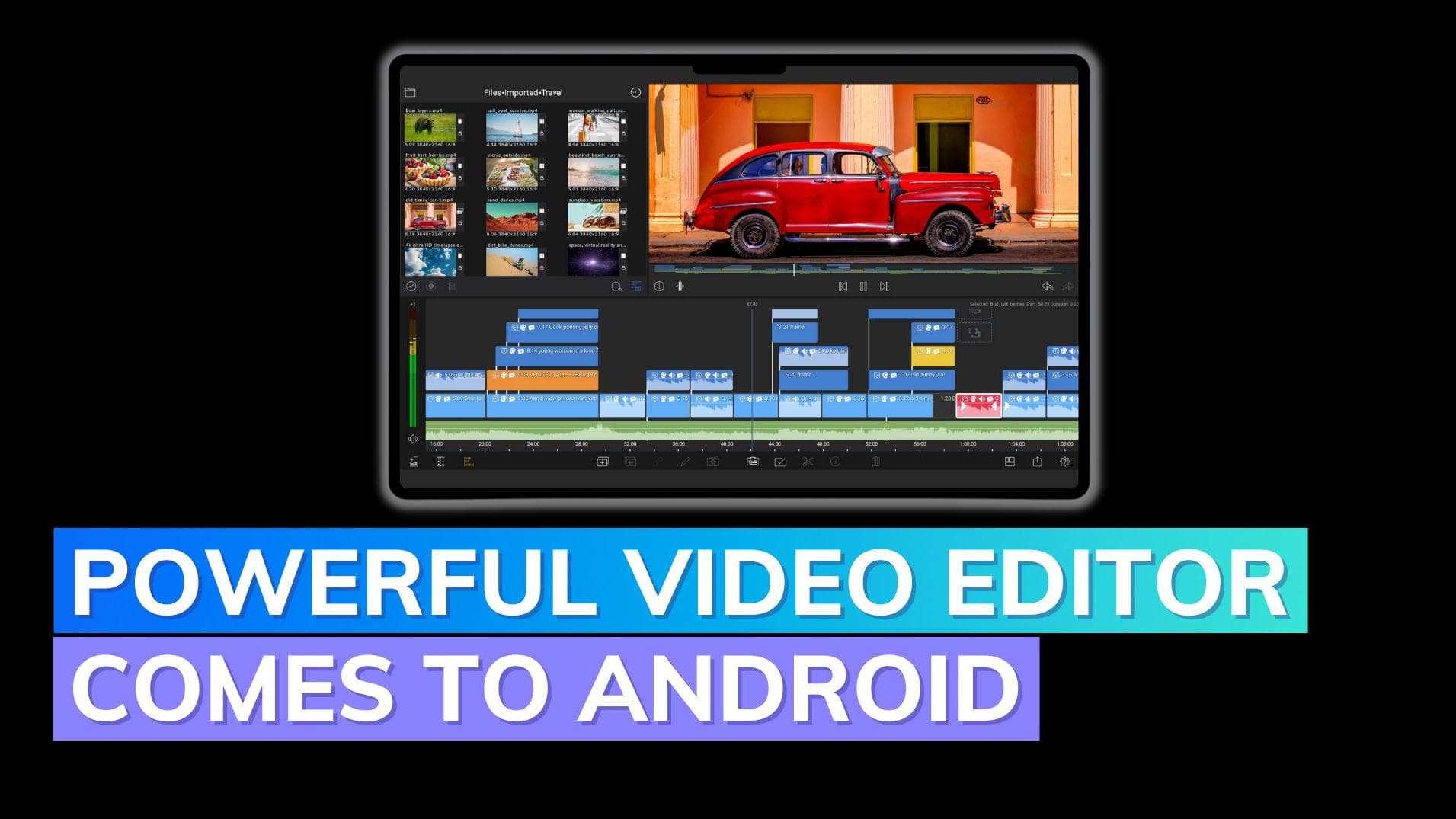 Luma Fusion arrives on Android and ChromeOS