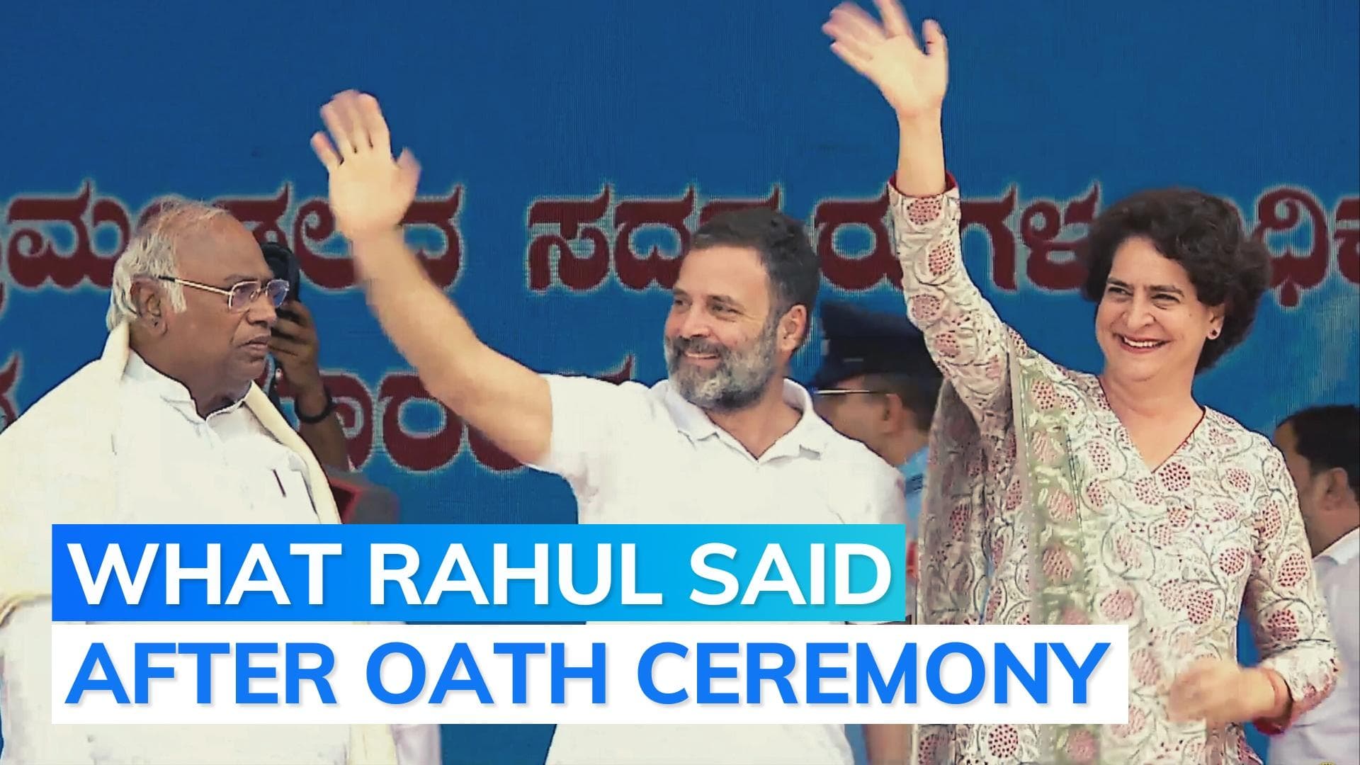 Promise to give a corruption-free govt in Karnataka: Rahul Gandhi