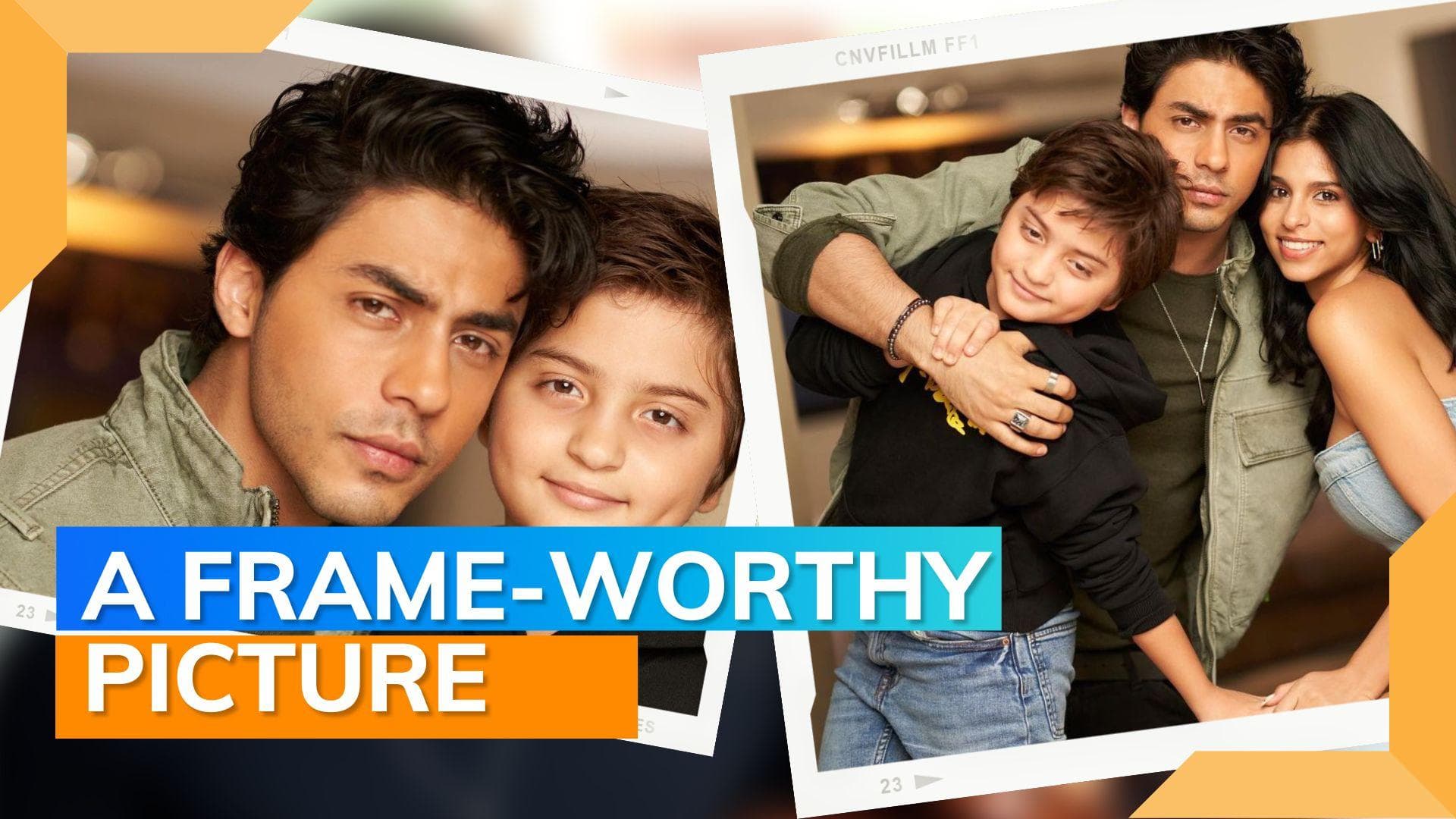 Aryan Khan shares pictures with Suhana and AbRam, breaks year-long Instagram hiatus