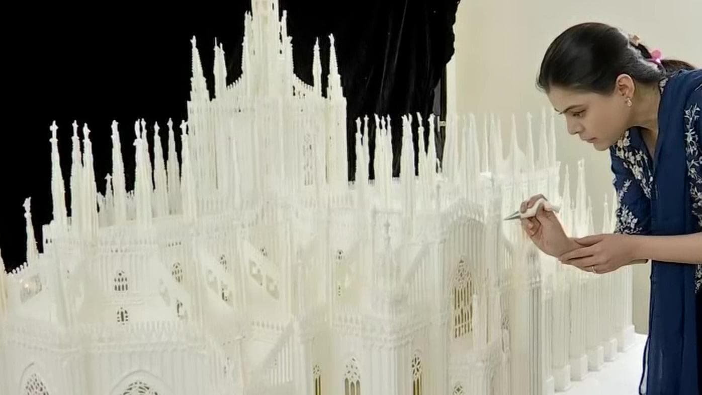 World Record: पुणे की केक आर्टिस्ट ने बनाया 100 किलो का रॉयल आइसिंग केक, वर्ल्ड रिकॉर्ड में नाम हुआ दर्ज