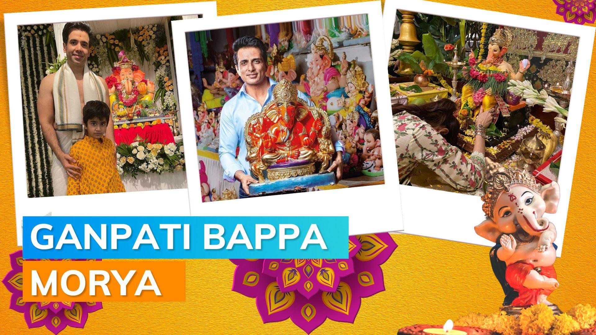 Ganesh Chaturthi 2022: Bollywood celebrities who welcome Ganpati home every year