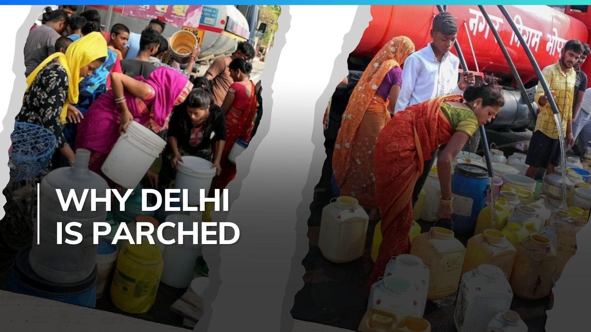 Water theft, leaks and wastage aggravate Delhi's water crisis