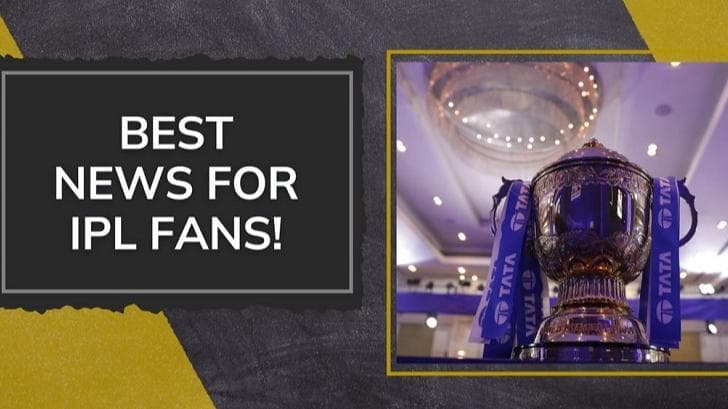 IPL 2022: Welcome news for cricket fans, BCCI allows 25 percent crowds in stadiums