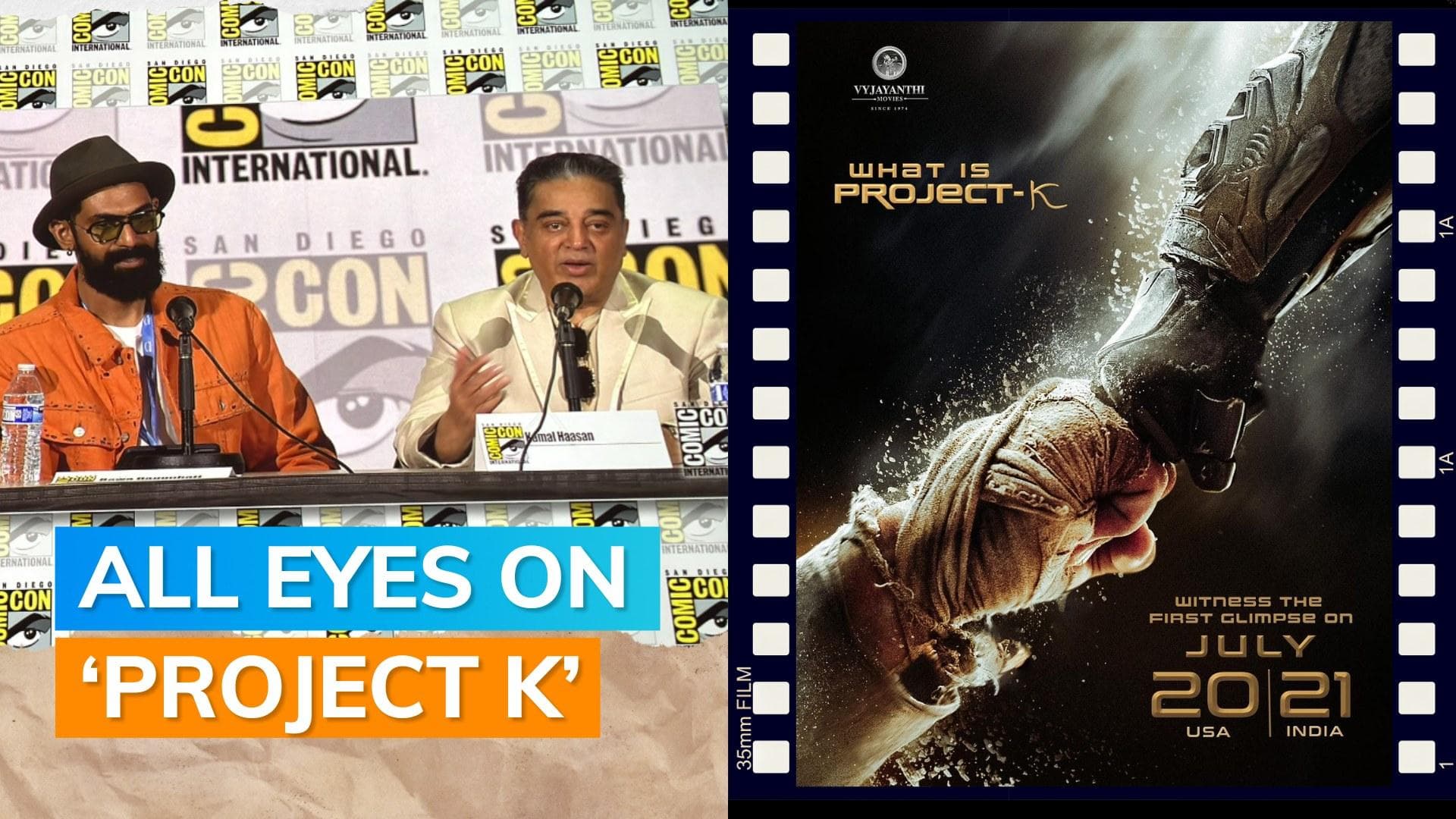 'Kalki 2898 AD' launched at San Diego Comic Con: Kamal Haasan, Prabhas get rousing welcome | Watch