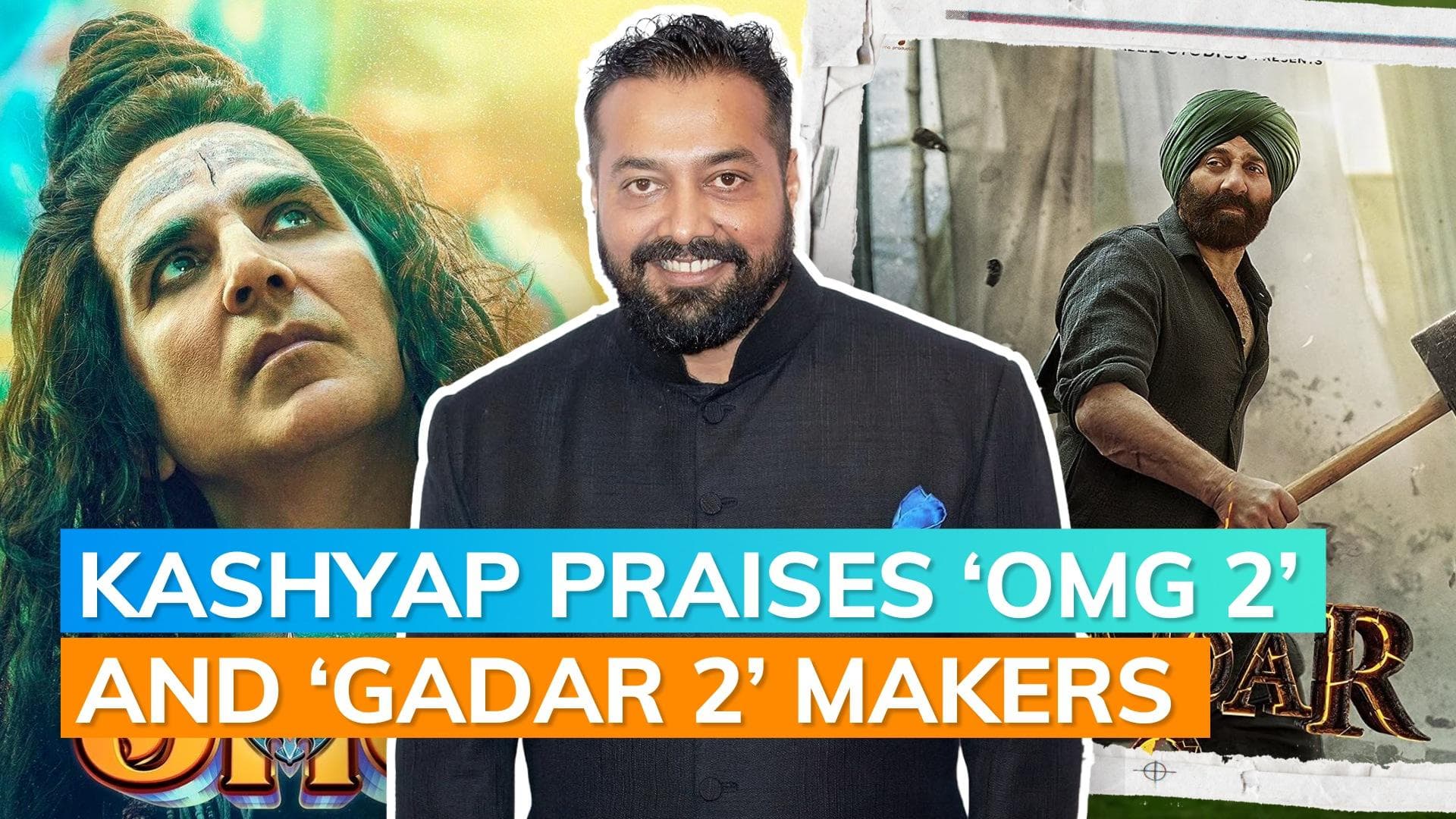 Anurag Kashyap commends 'Gadar 2' and 'OMG 2' for not being 'propaganda films'