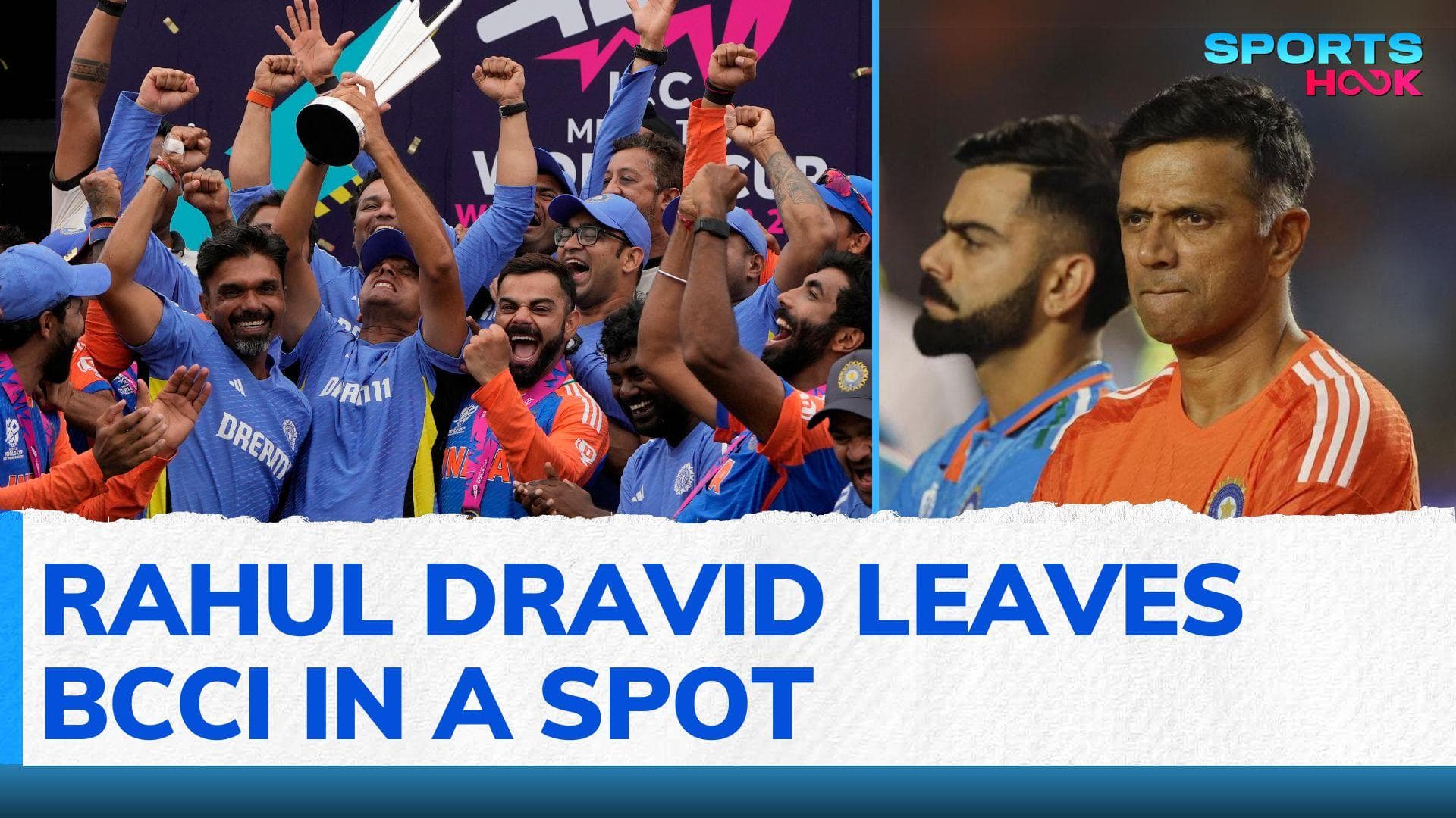 Former Indian Cricket Team coach Rahul Dravid's decision puts BCCI in a spot