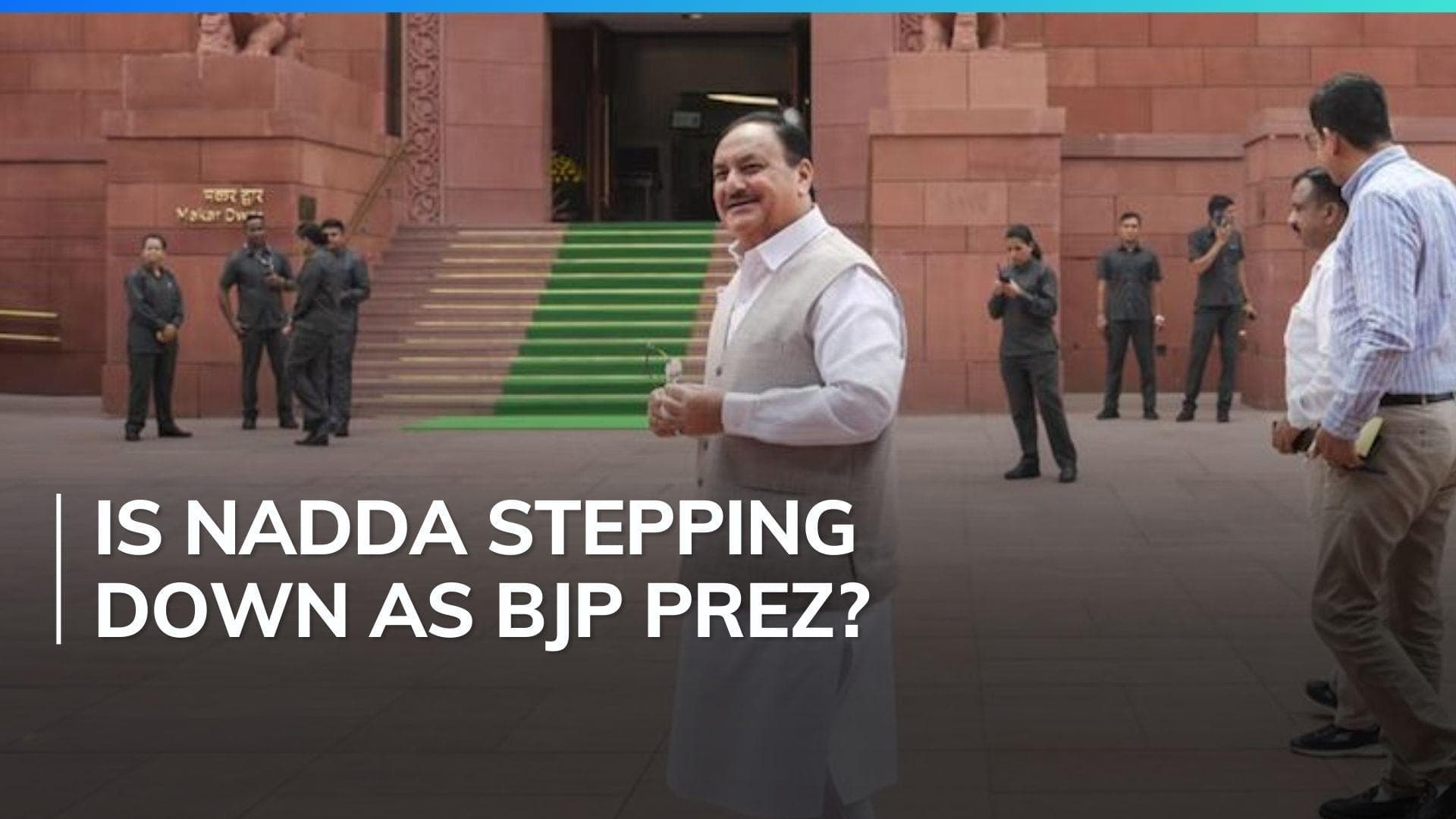 JP Nadda appointed leader of Rajya Sabha, replaces Piyush Goyal   