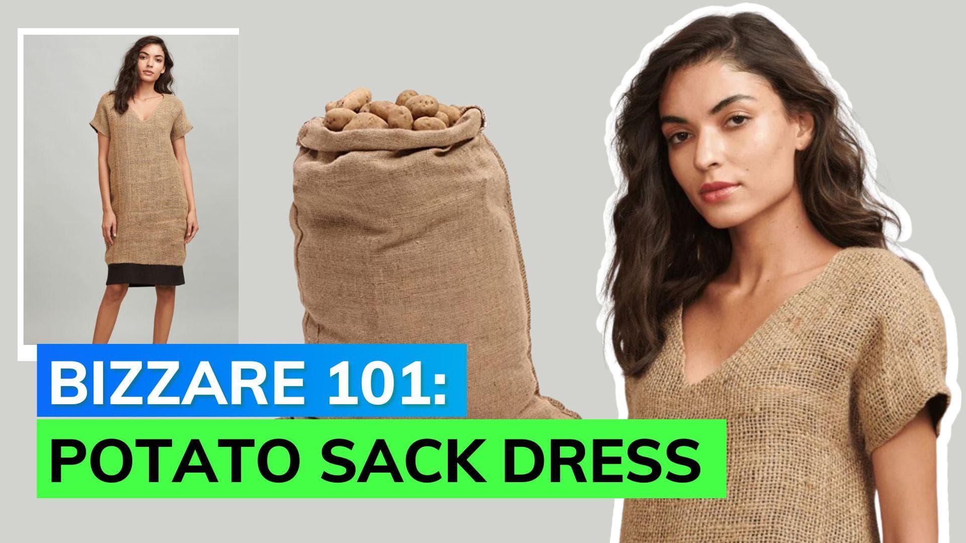 Marilyn Monroe inspired potato sack dress: Class or crass? 