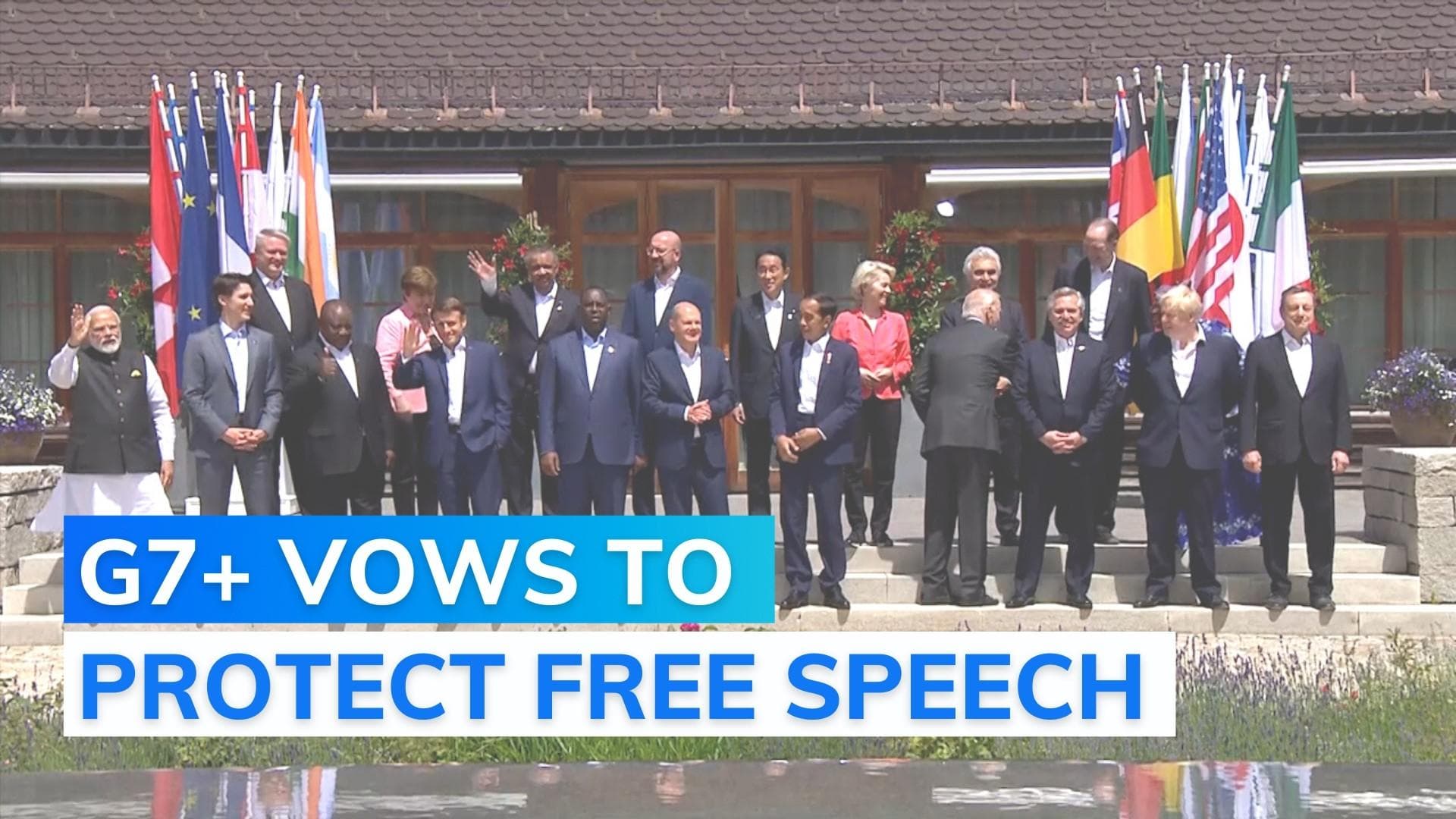 G7, India and 4 other countries pledge to protect free speech 'online and offline'
