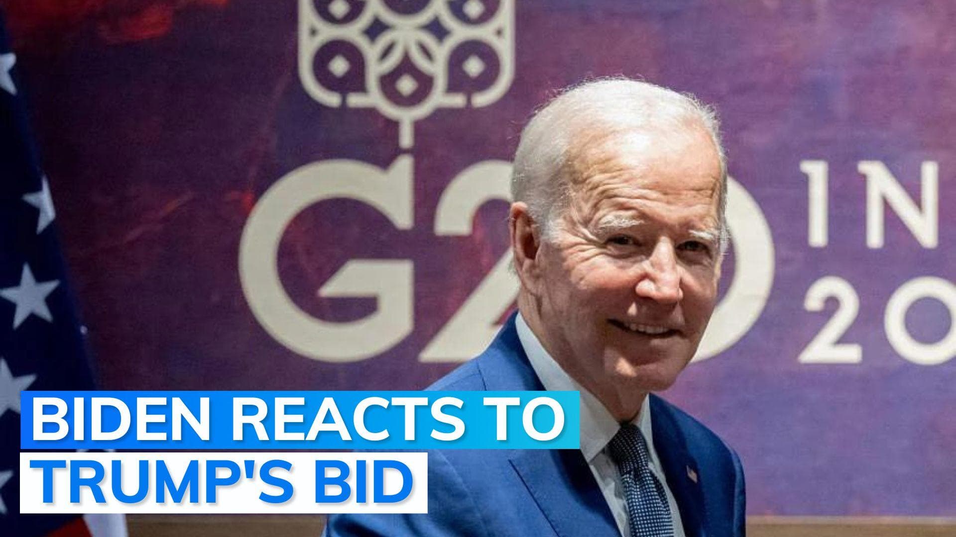 'Donald Trump failed America', says Biden as ex-President announces White House re-run