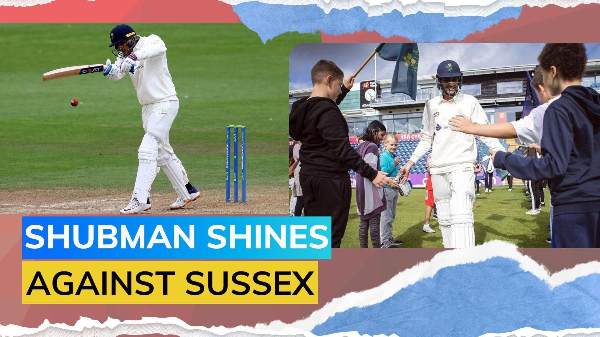 Shubman Gill continues impressive run in County cricket, records hundred for Glamorgan