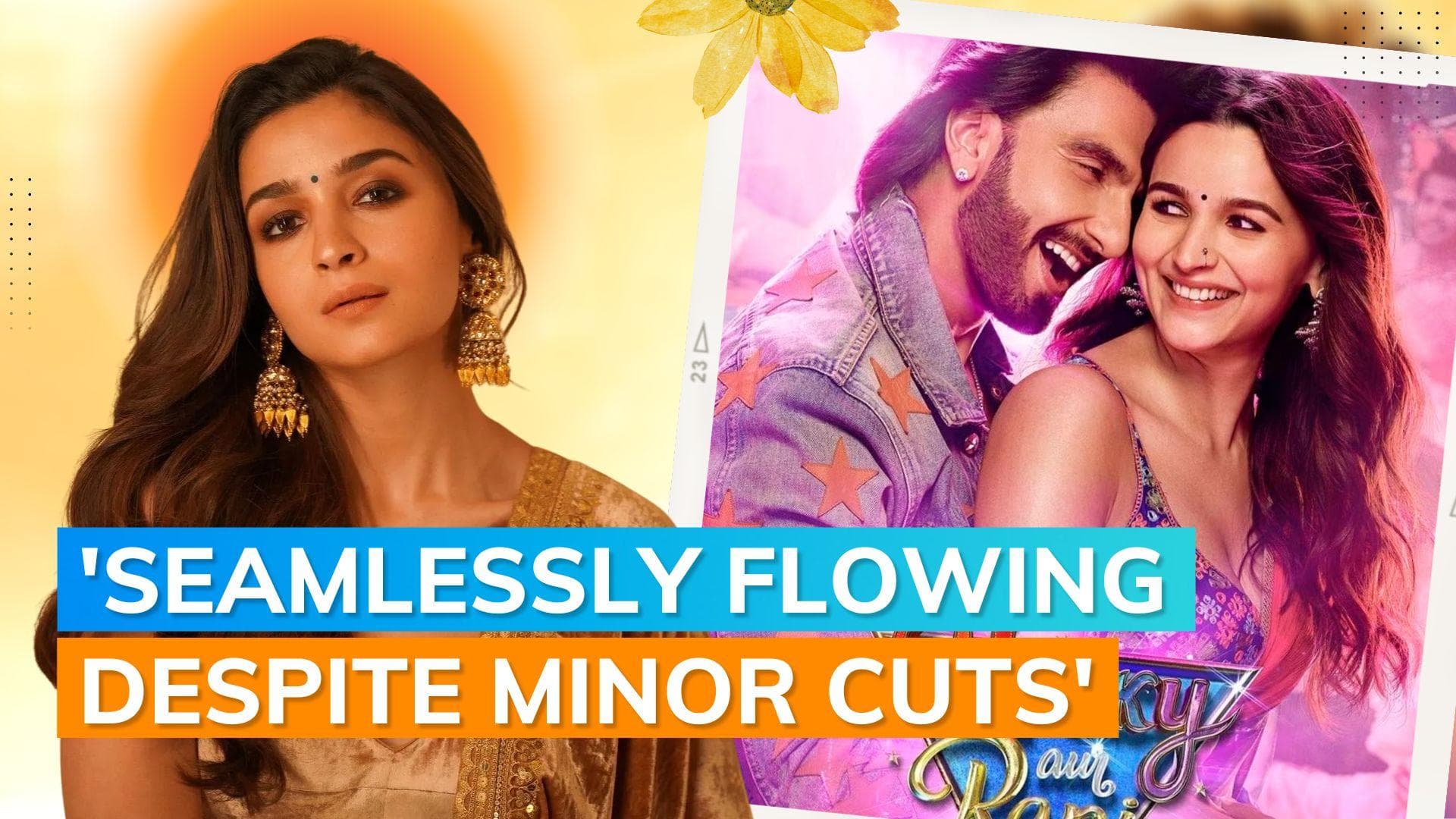 ‘Rocky Aur Rani Kii Prem Kahaani’: Here’s how Alia Bhatt reacted to CBFC cuts in film