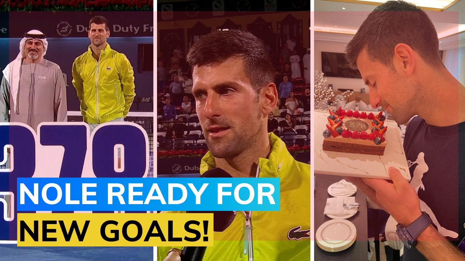 'Dreamt of being No. 1 in the World as a young boy' - Novak Djokovic on breaking all-time record