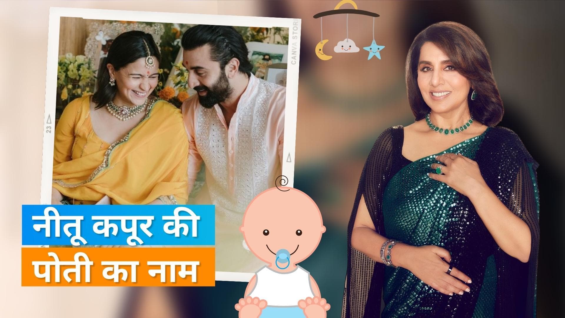 Ranbir Kapoor और Alia Bhatt की बेटी का नाम पूछने पर जानिए दादी  Neetu Kapoor ने क्या कहा?