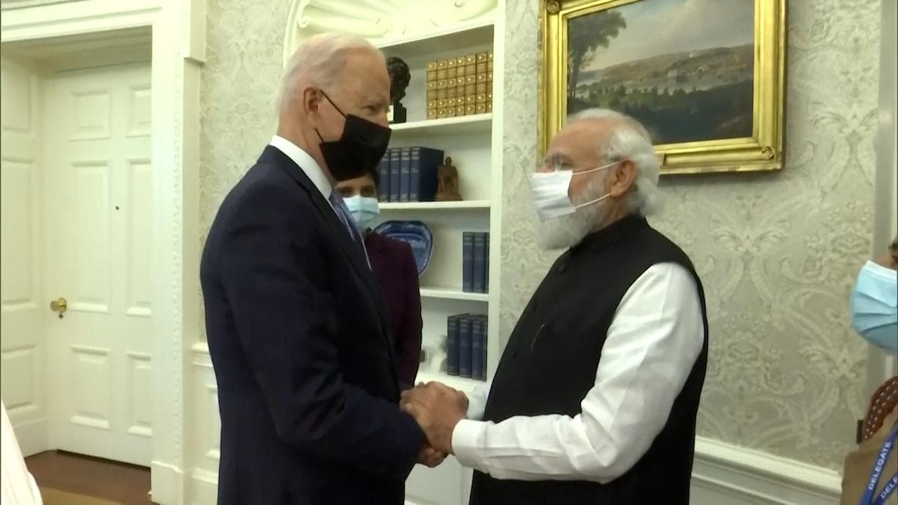 Modi-Biden Meet: व्हाइट हाउस में PM और बाइडेन के बीच हुई द्विपक्षीय बैठक, आपसी रिश्तों की मजबूती पर फोकस