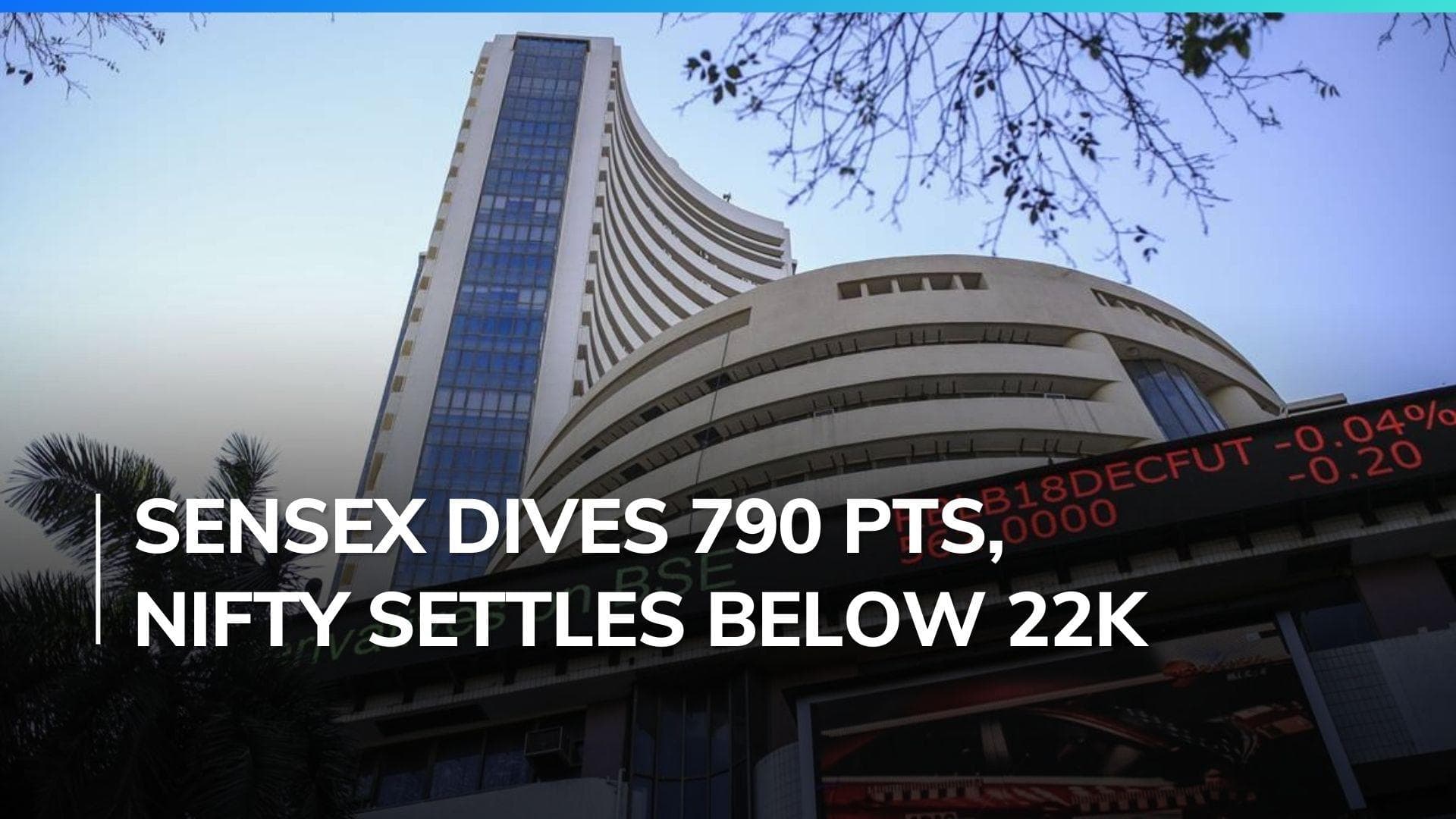 Markets crash: Sensex, Nifty fall over 1%; heavyweight selling in Reliance Industries and bank stocks