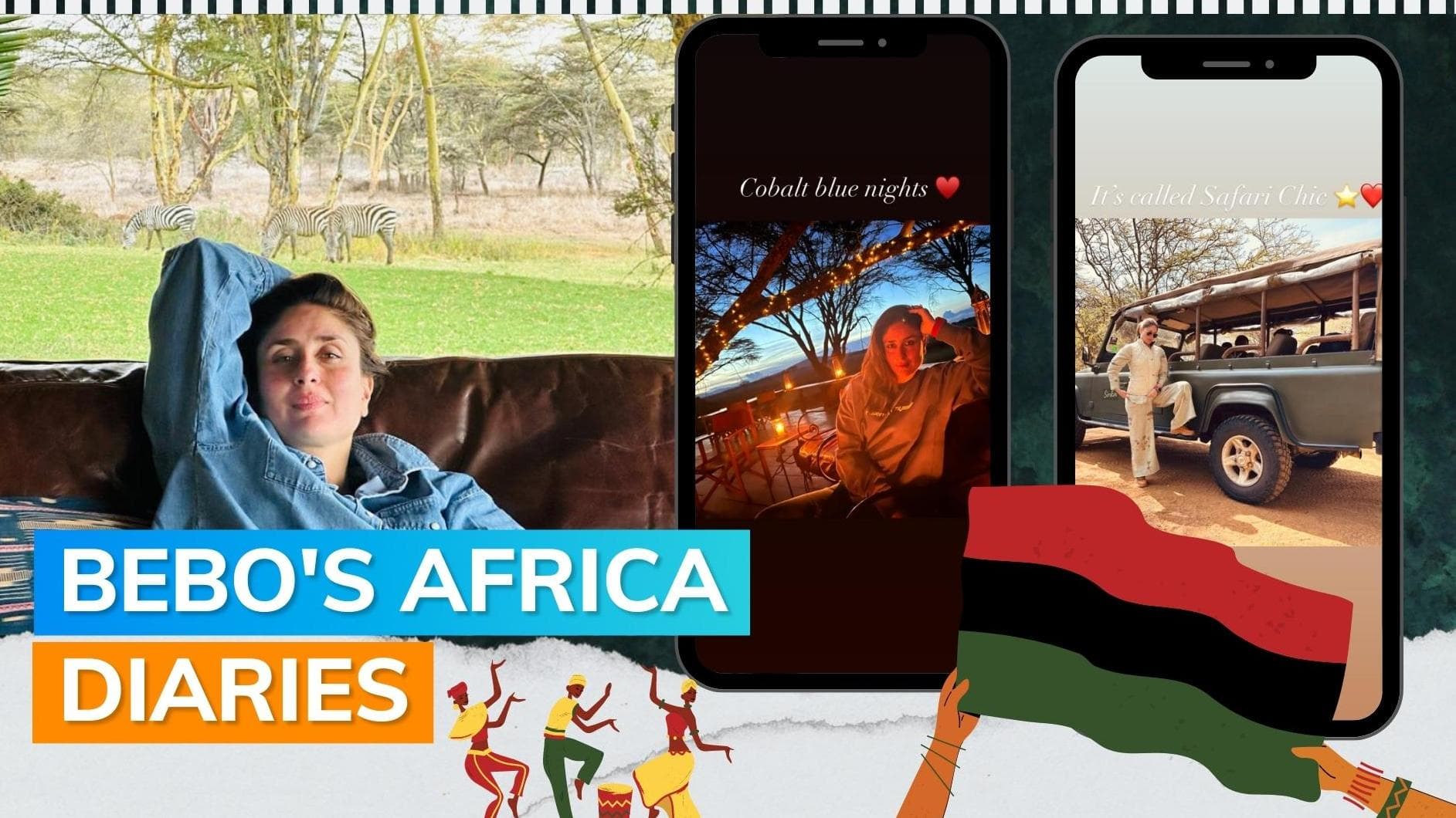 Kareena Kapoor shares new breathtaking photos from Africa, calls herself 'safari chic'