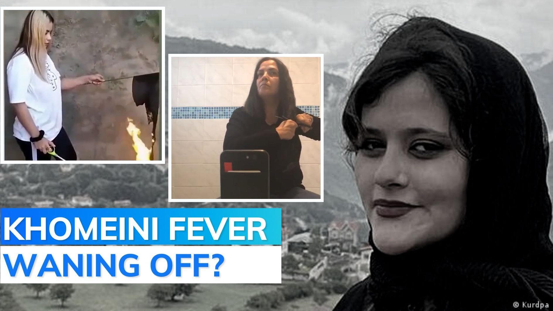 Explained: why are women chopping their hair and burning hijabs in Iran