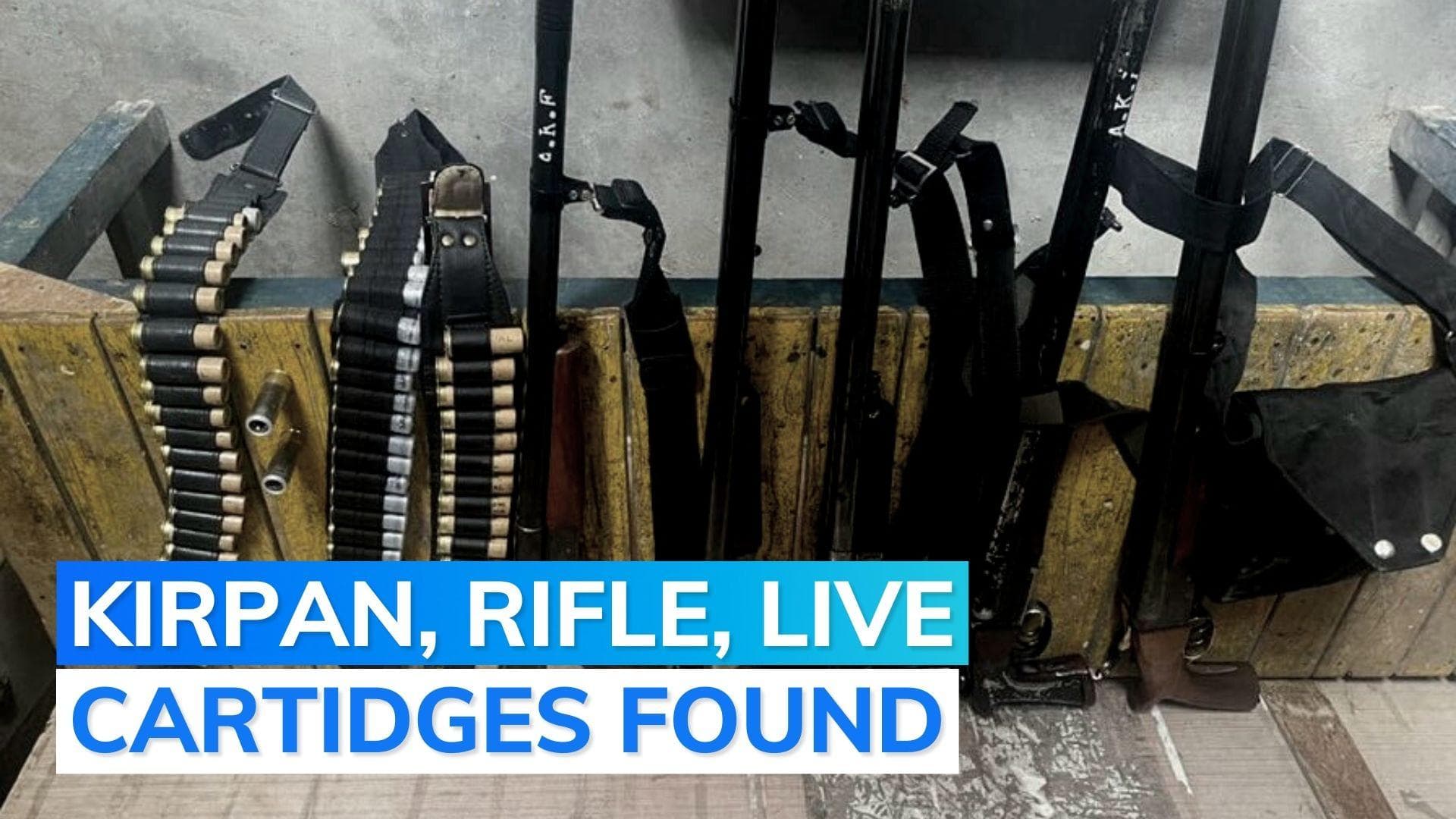 Vehicle used by Amritpal Singh to escape police along with ammunition seized by Punjab Police