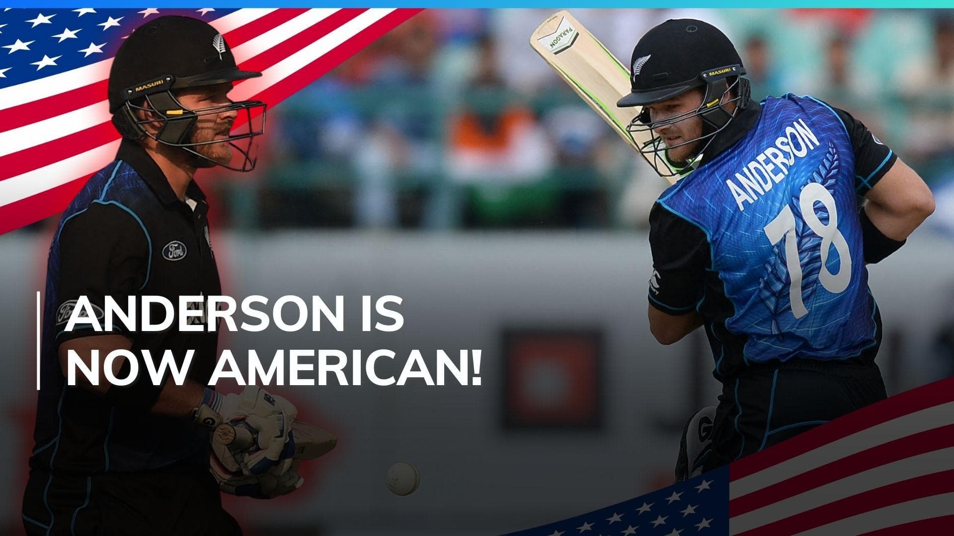 Former NZ allrounder Corey Anderson named in USA squad