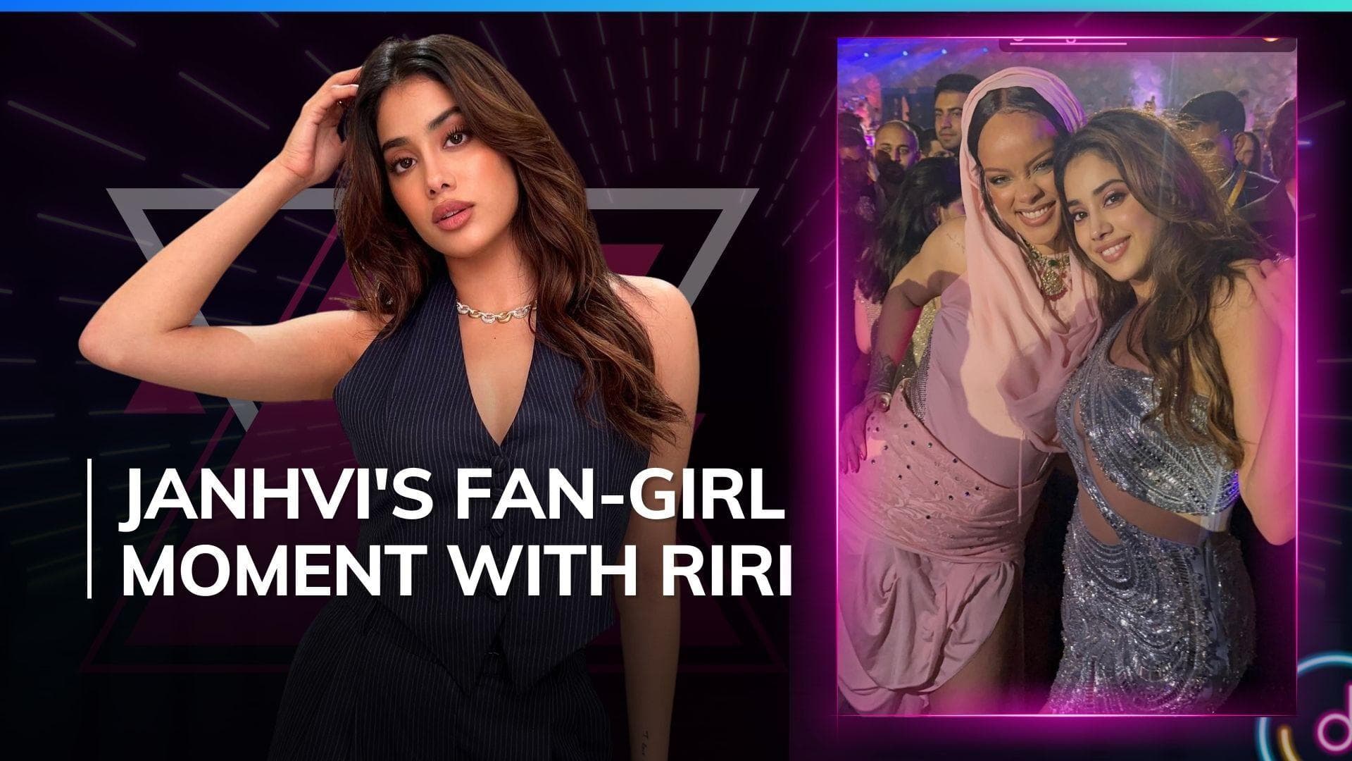 Watch: Rihanna grooves on 'Zingaat' with Janhvi Kapoor, Bollywood actor shares video 