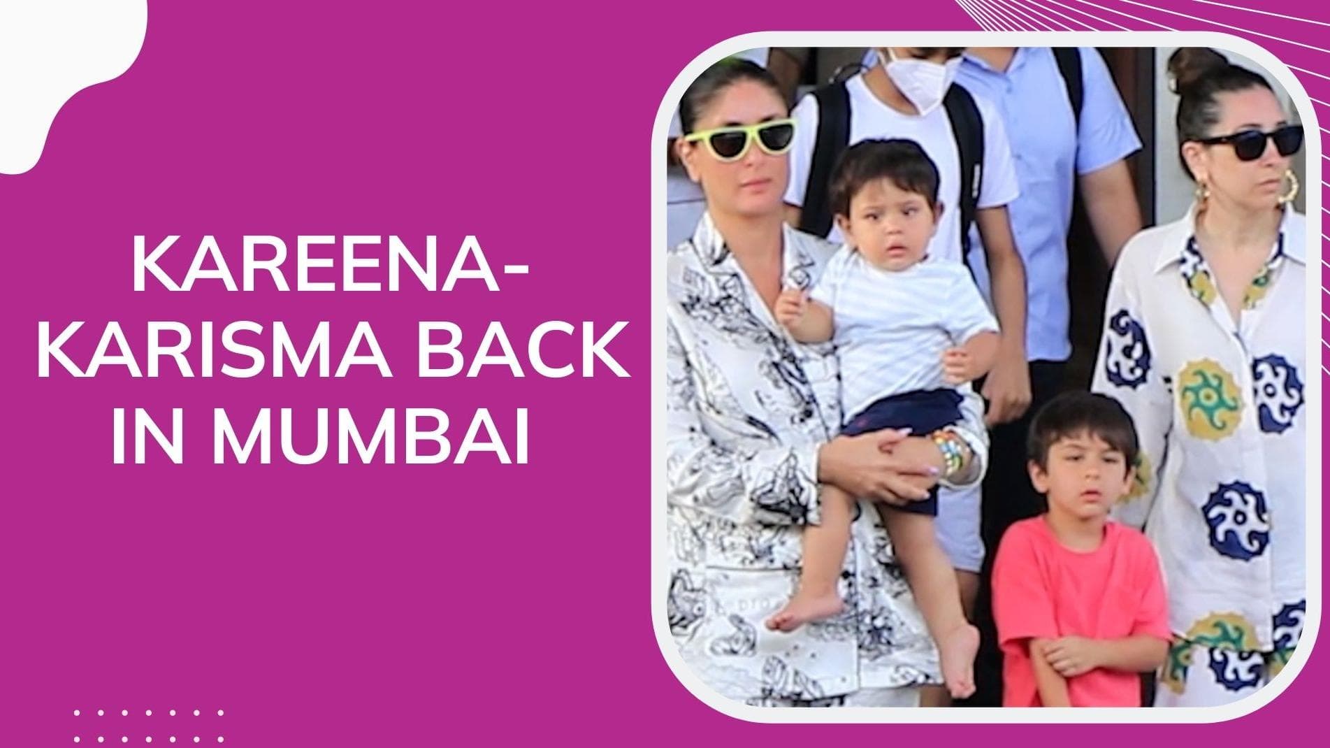 Kareena Kapoor Khan and her family are back from their Maldives 'Spring Break'