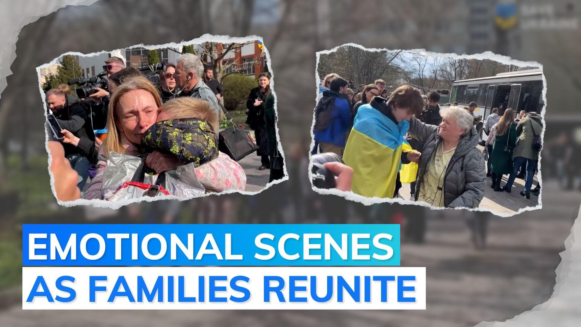 Ukrainian children brought back from Russia-controlled regions