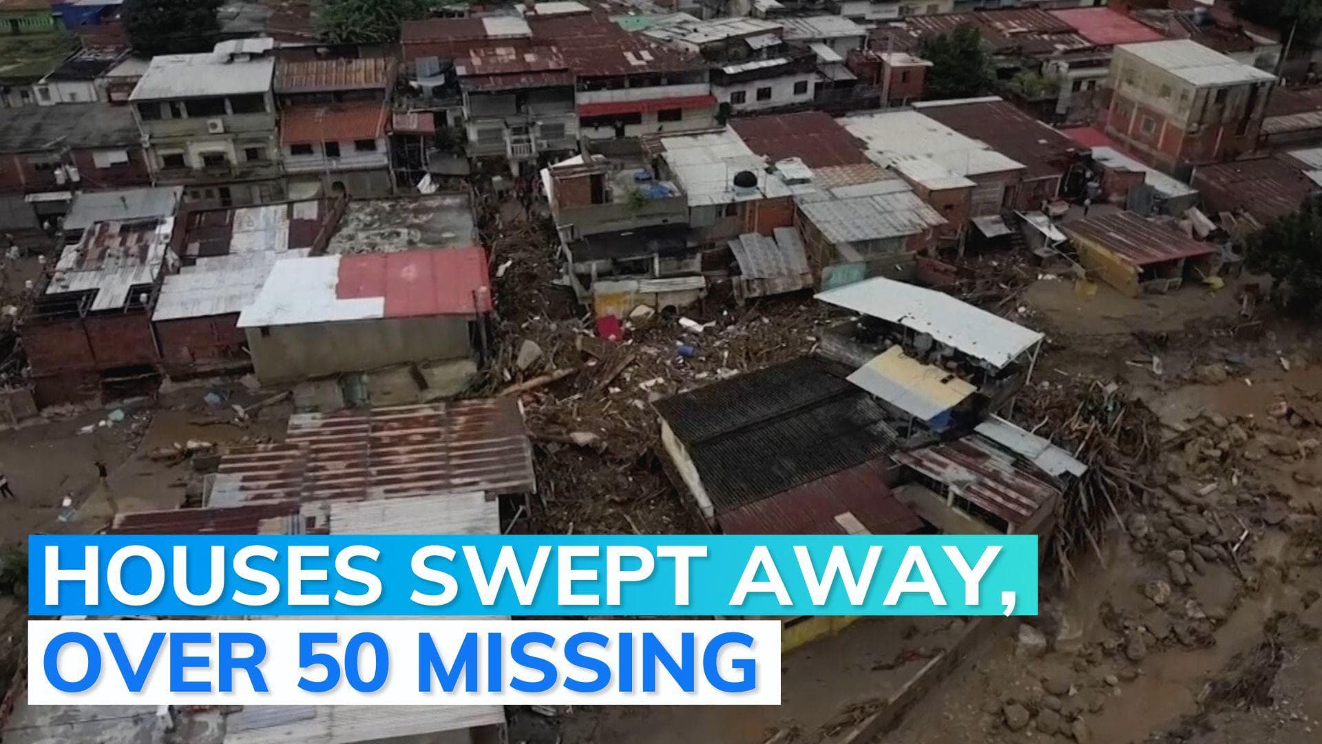 22 killed in massive landslide in Venezuela