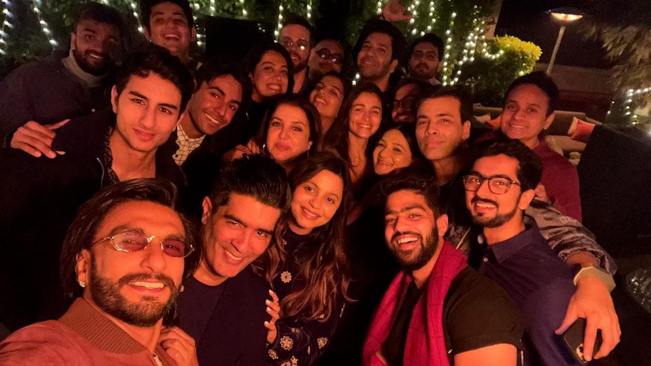 Ibrahim Ali Khan joins Shaheen Bhatt’s birthday party with Alia Bhatt, Ranveer Singh and Karan Johar