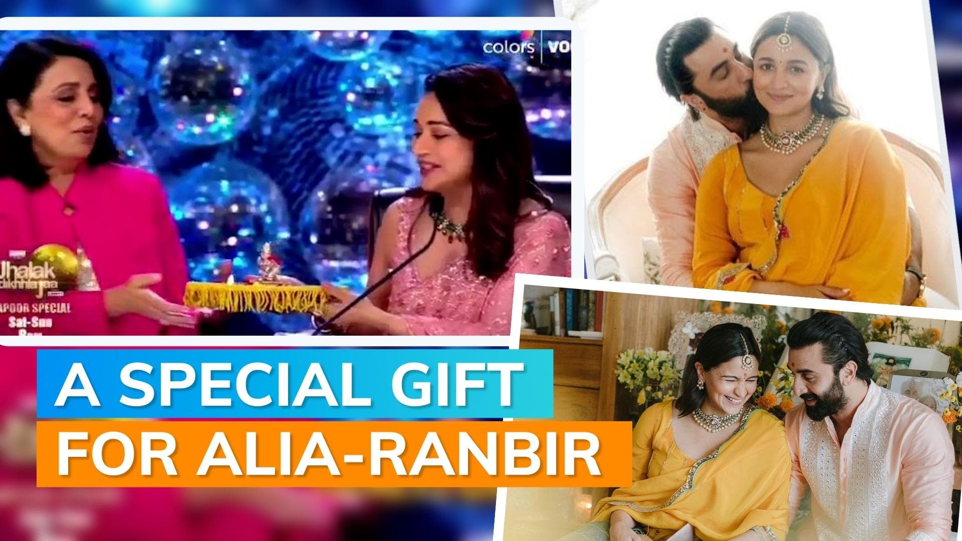 ‘Jhalak Dikhhla Jaa 10’: Madhuri Dixit gifts Baal Gopal to Alia Bhatt through Neetu Kapoor  