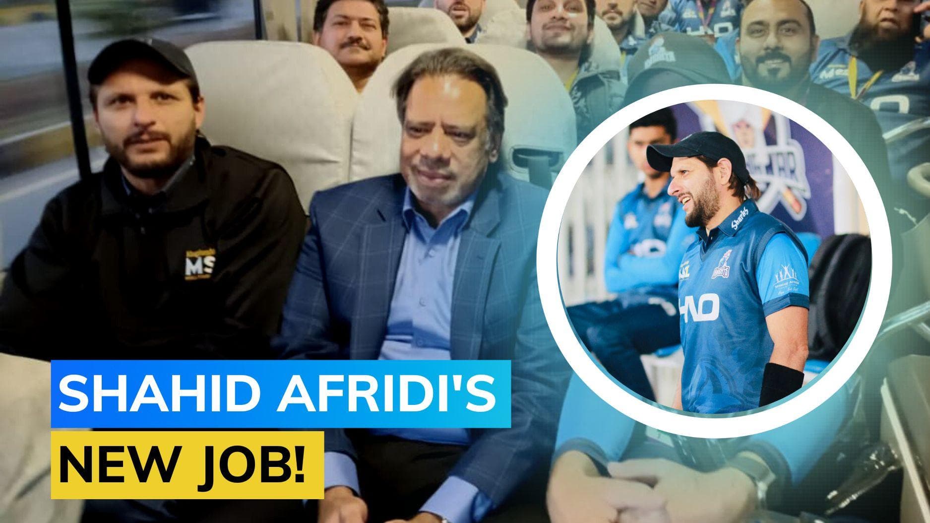 Shahid Afridi named Pakistan men's interim chief selector