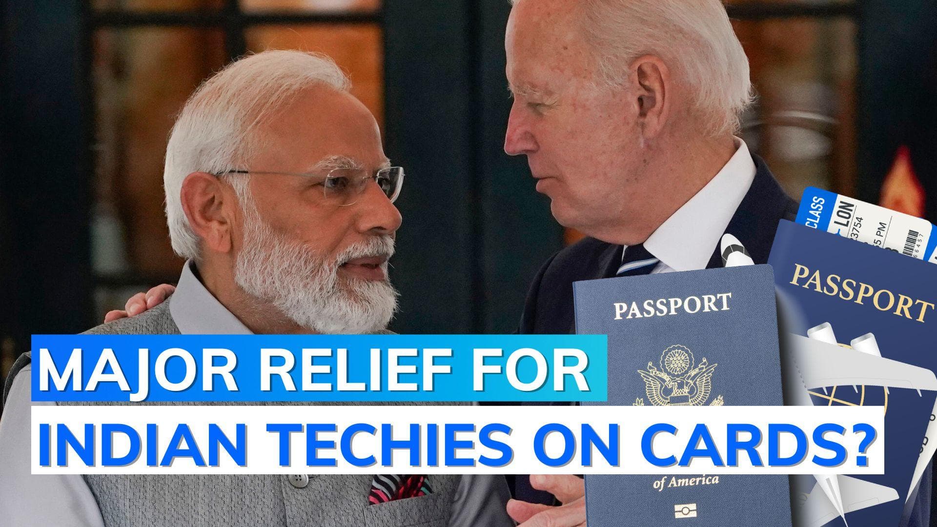 PM Modi in USA: Biden to ease H-1B visa rules; Indians to benefit, says report