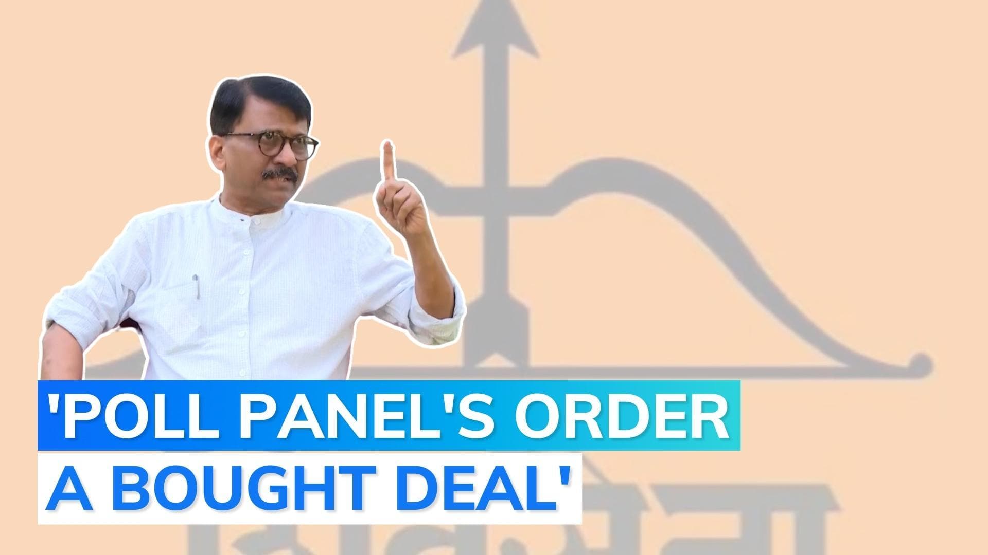  ₹2,000 cr deal to 'purchase' Shiv Sena name and symbol: Sanjay Raut