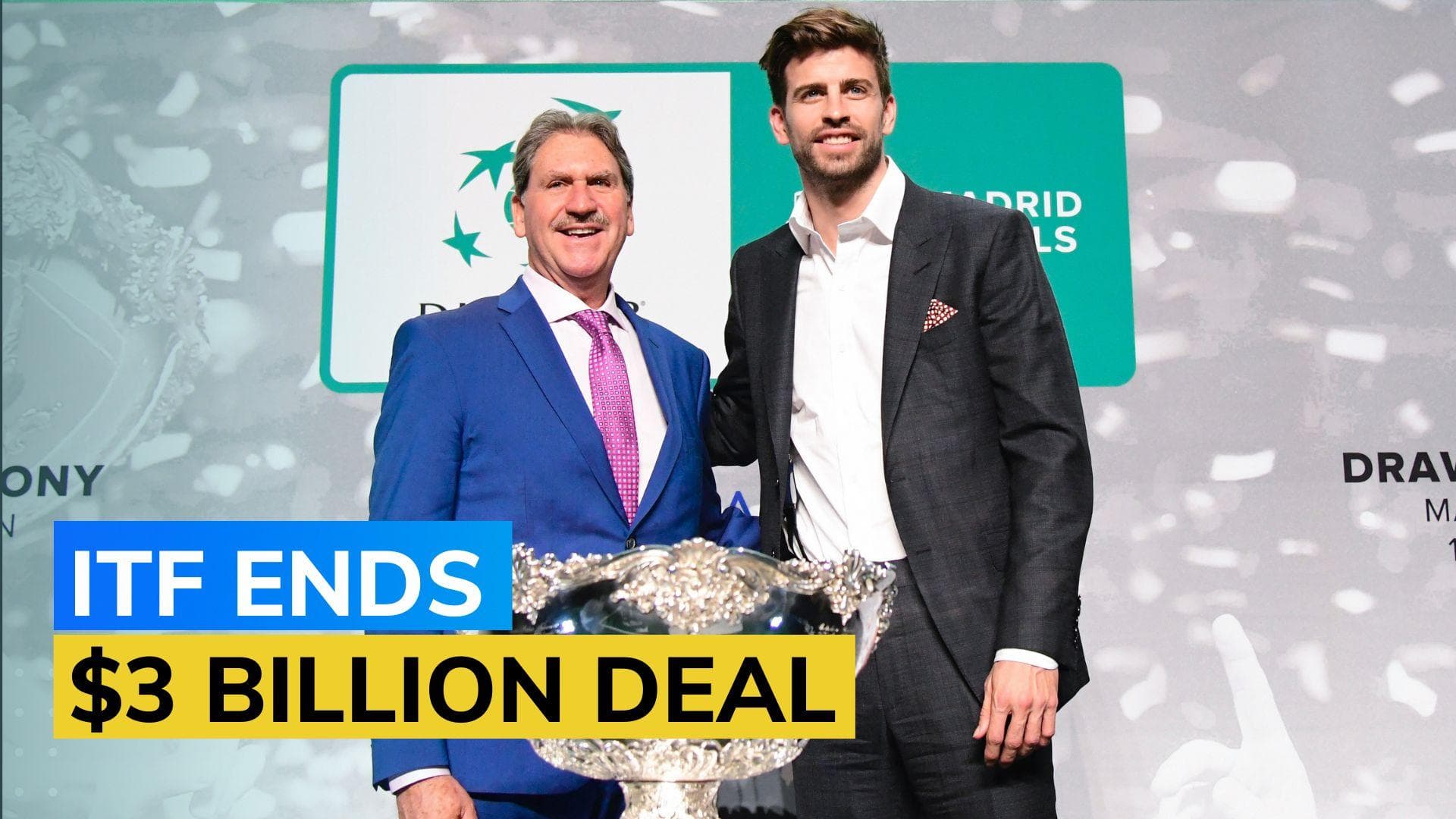 International Tennis Federation ends Davis Cup deal with Gerard Pique's investment group