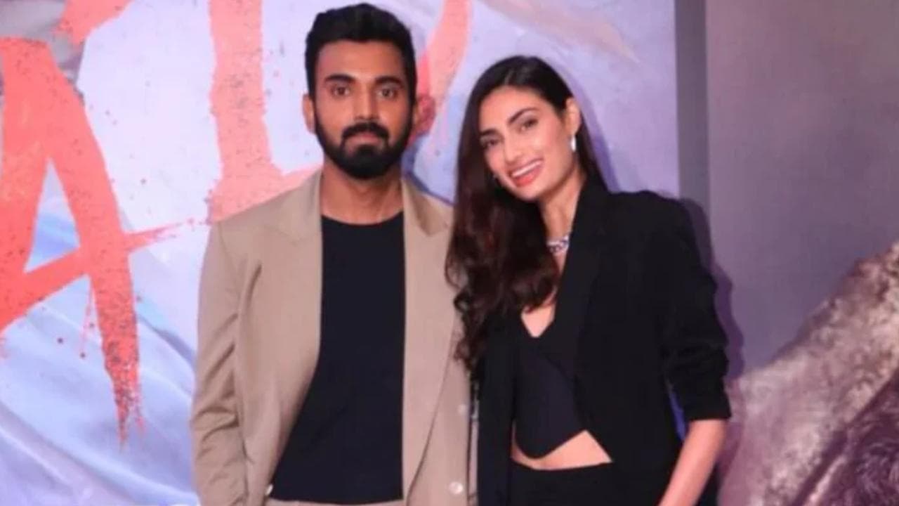 Athiya Shetty, KL Rahul make first appearance together at 'Tadap' premiere
