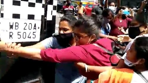 SUCI Agiitation: কিষাণ মোর্চার ডাকা ভারতবনধে পথে নামল SUCI, হাজরা মোড়ে ধুন্ধুমার