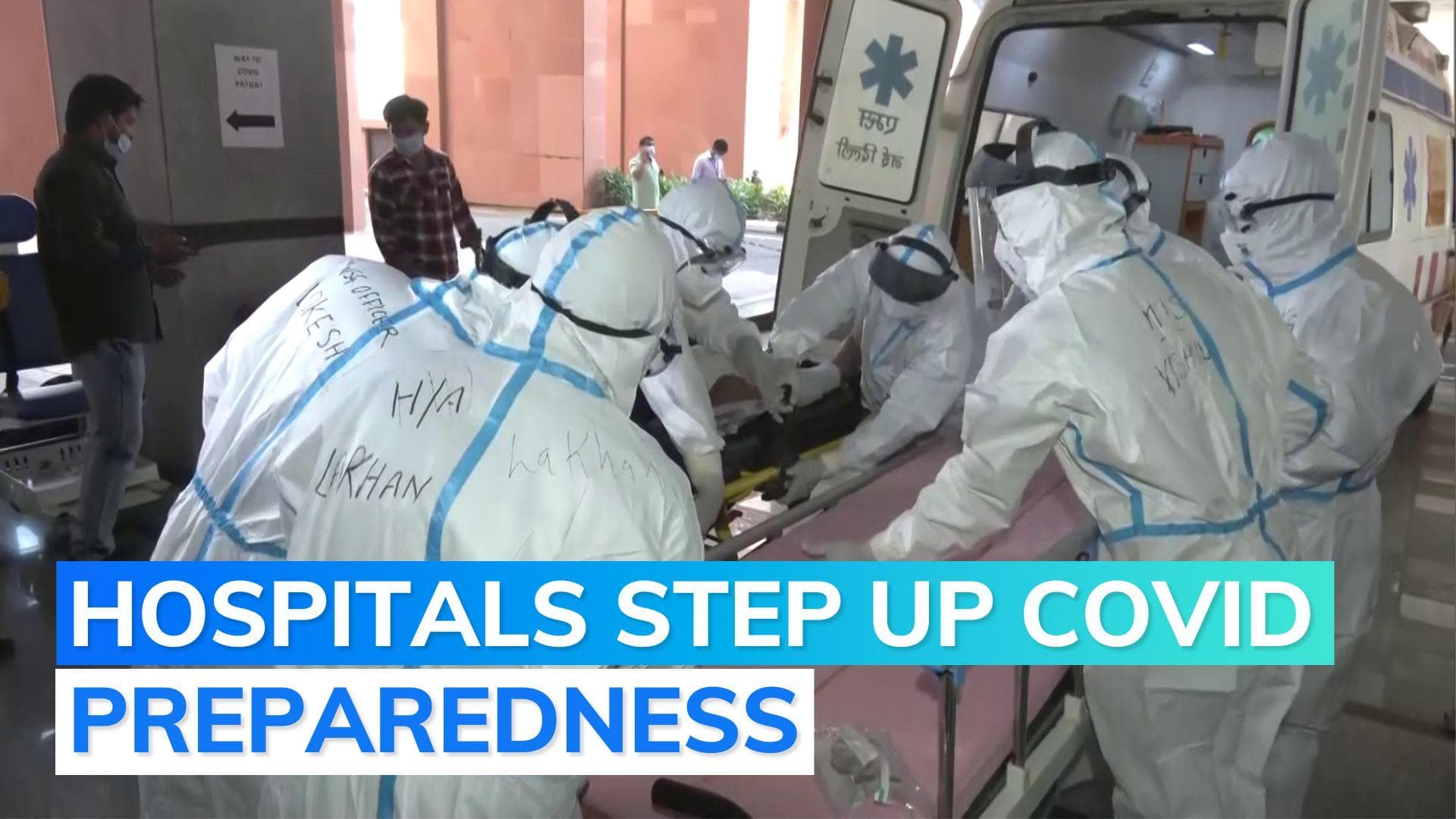 Nationwide Covid-19 drills begin to assess preparedness as cases surge
