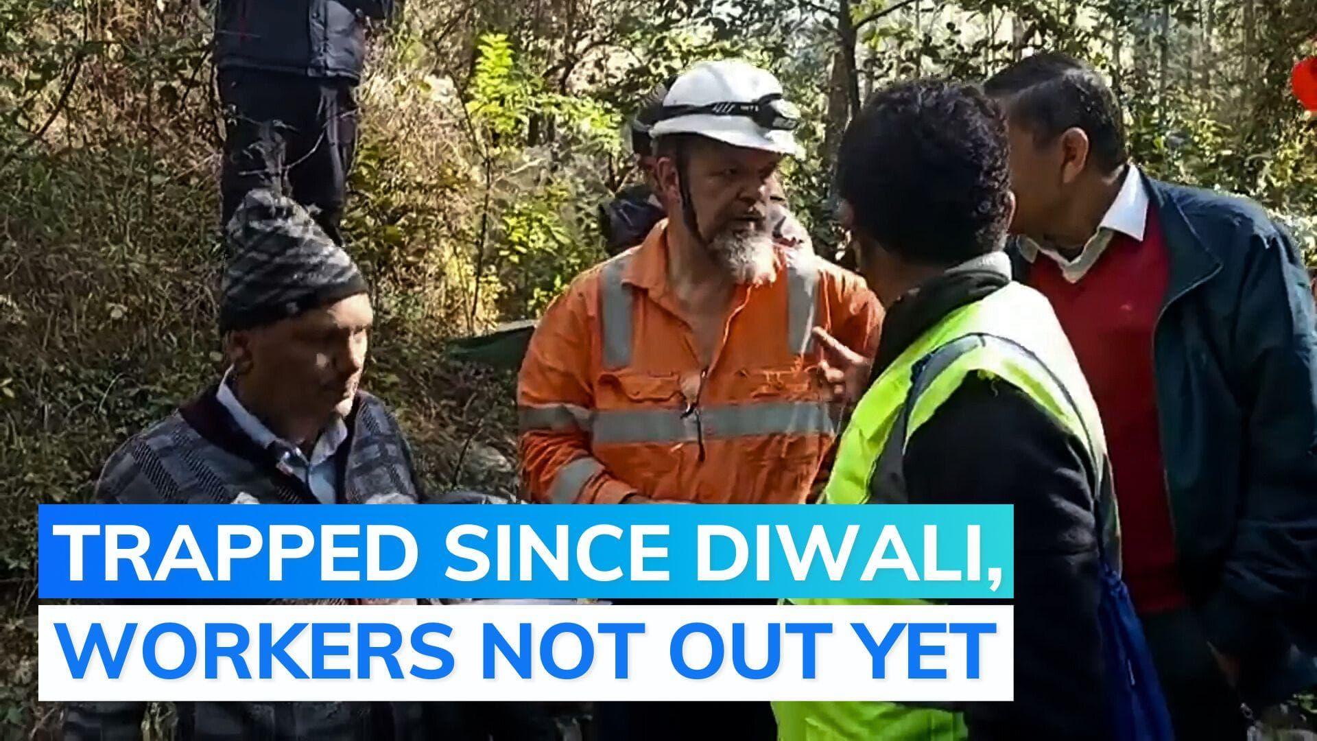 Uttarkashi tunnel rescue: global experts reach site, prayers offered at temple