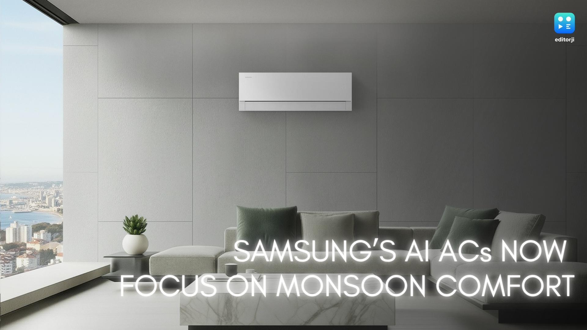 Samsung's Bespoke AI ACs Focus on Humidity, Hygiene and Smarter Cooling