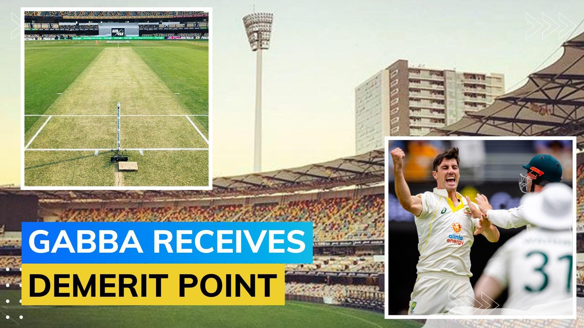 AUS vs SA: ICC rates the Gabba pitch as 'below average'