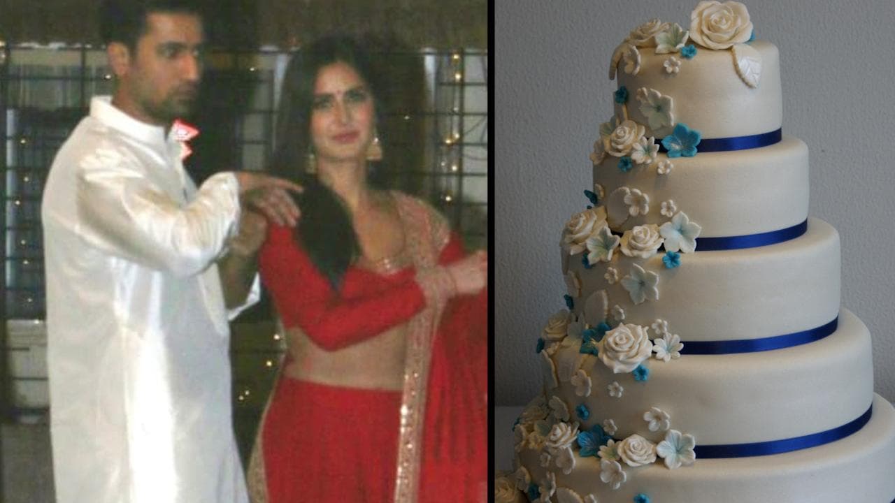 Vicky Kaushal-Katrina Kaif wedding: Veggies from Thailand, a 5-tier cake, here's the full menu