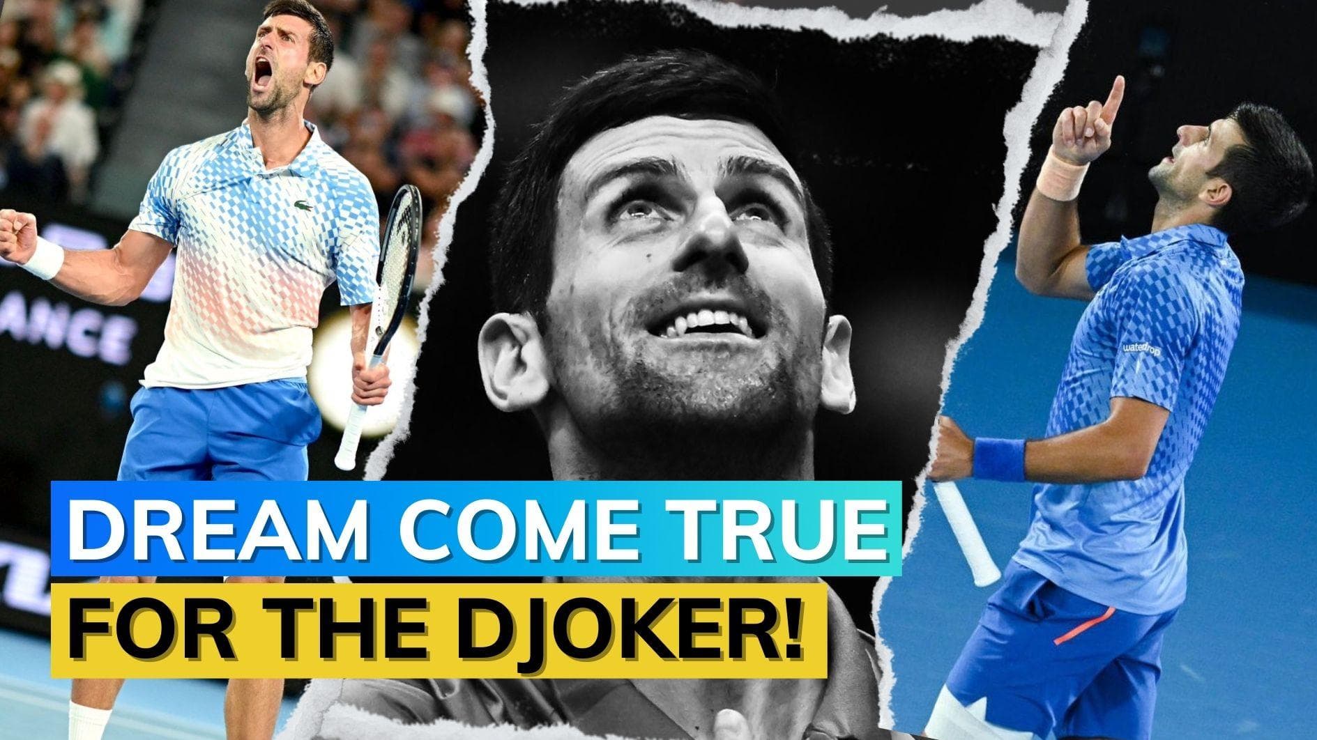 Watch! Novak Djokovic watches childhood video talking about wanting to be No.1