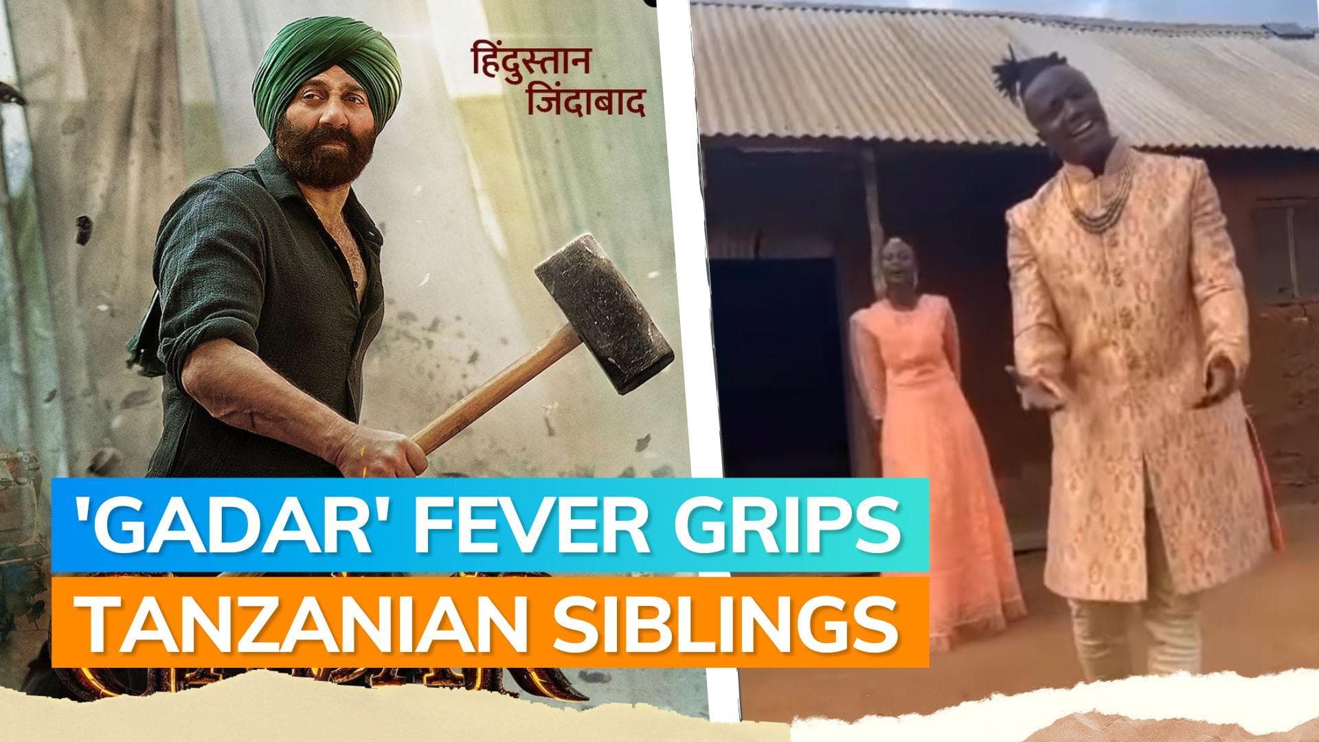 ‘Gadar’ fever is on: Sunny Deol shares video of Kili Paul grooving to ‘Mai Nikla Gaddi Le Ke’ | Watch