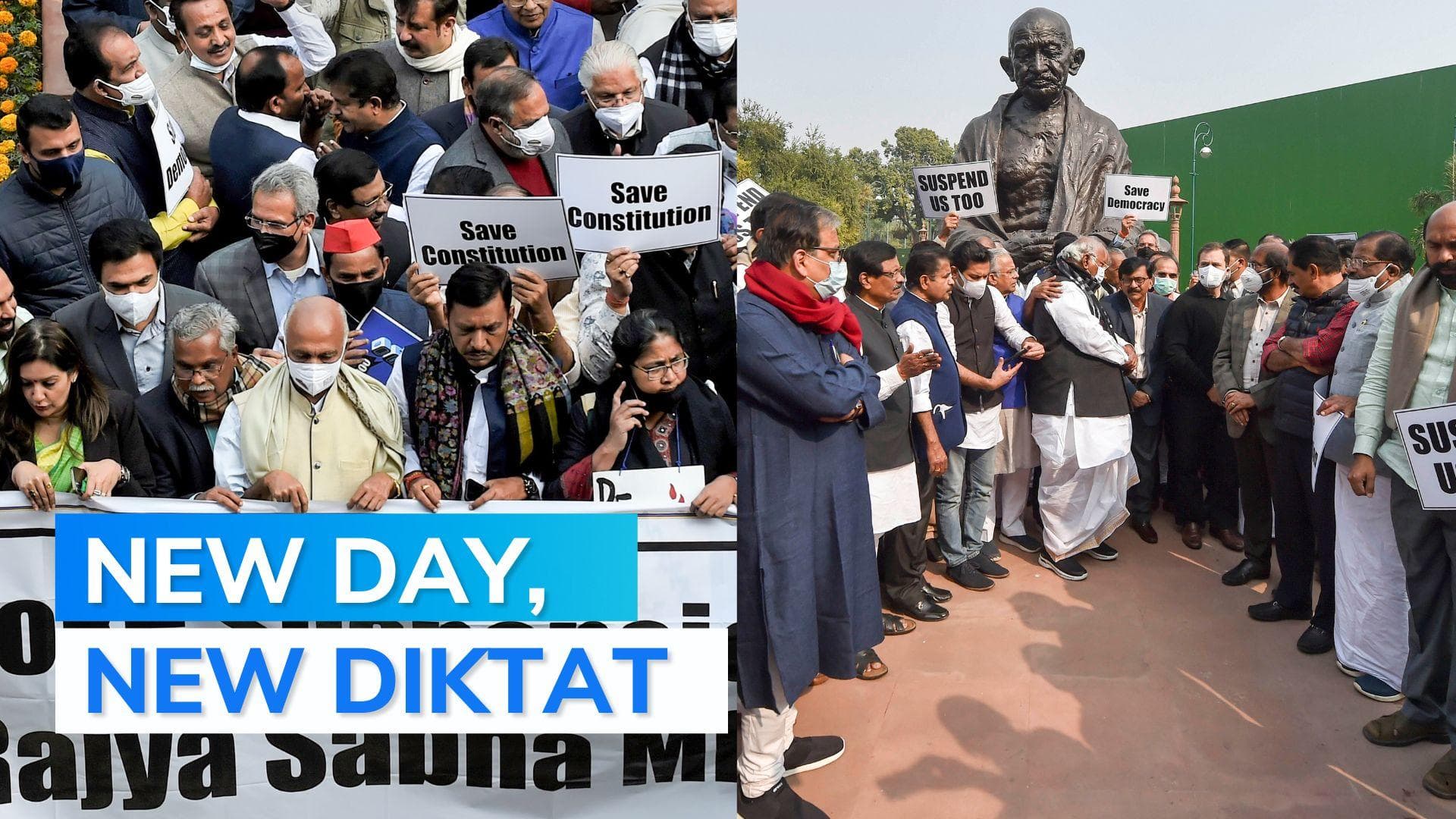 After diktat on ‘unparliamentary words’, MPs are told not to protest, fast in Parliament 