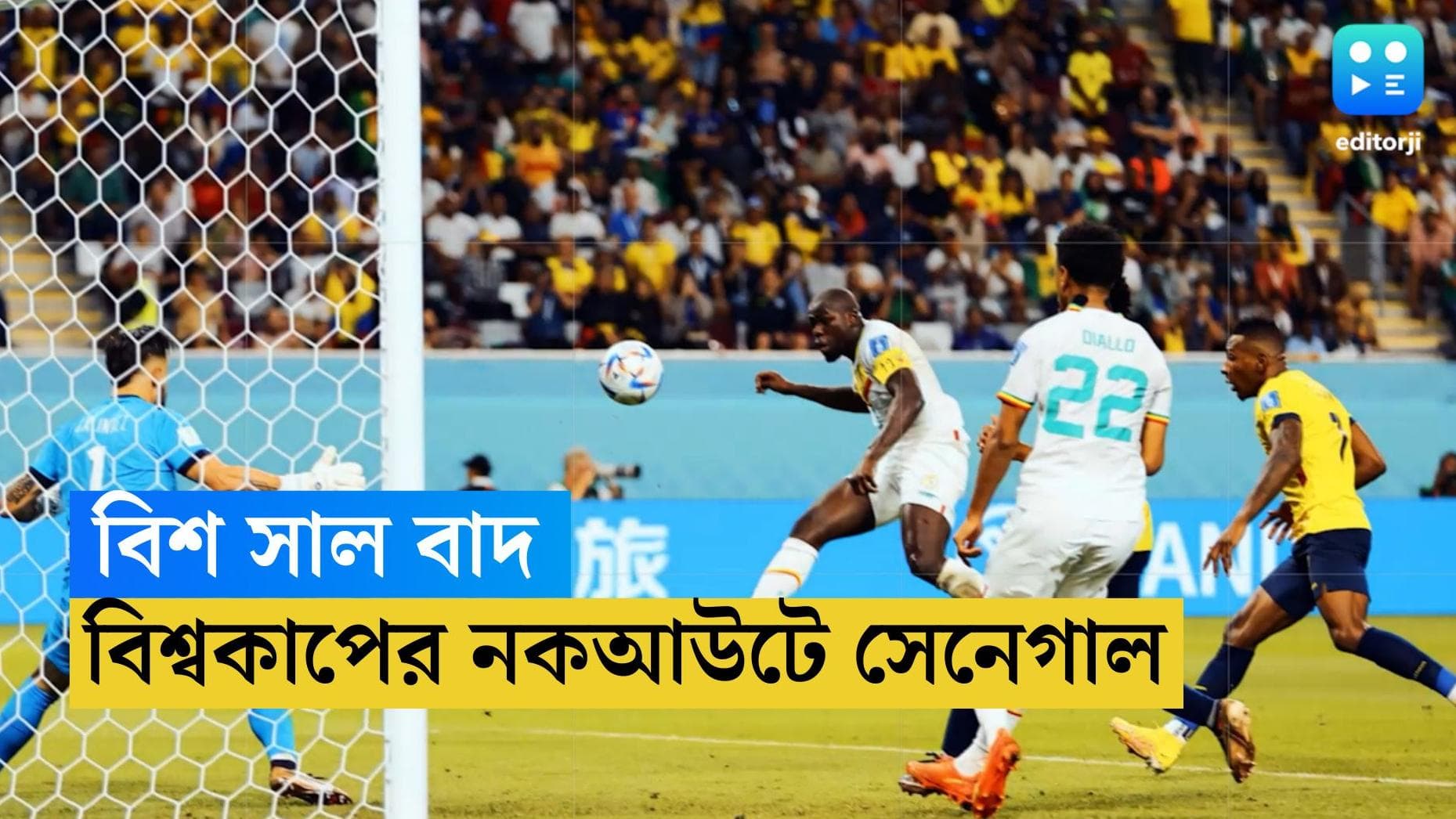 Qatar World Cup Senegal Win : ম্য়াচ ঘোরালেন অধিনায়ক, ২০ বছর পর বিশ্বকাপের নক-আউটে সেনেগাল
